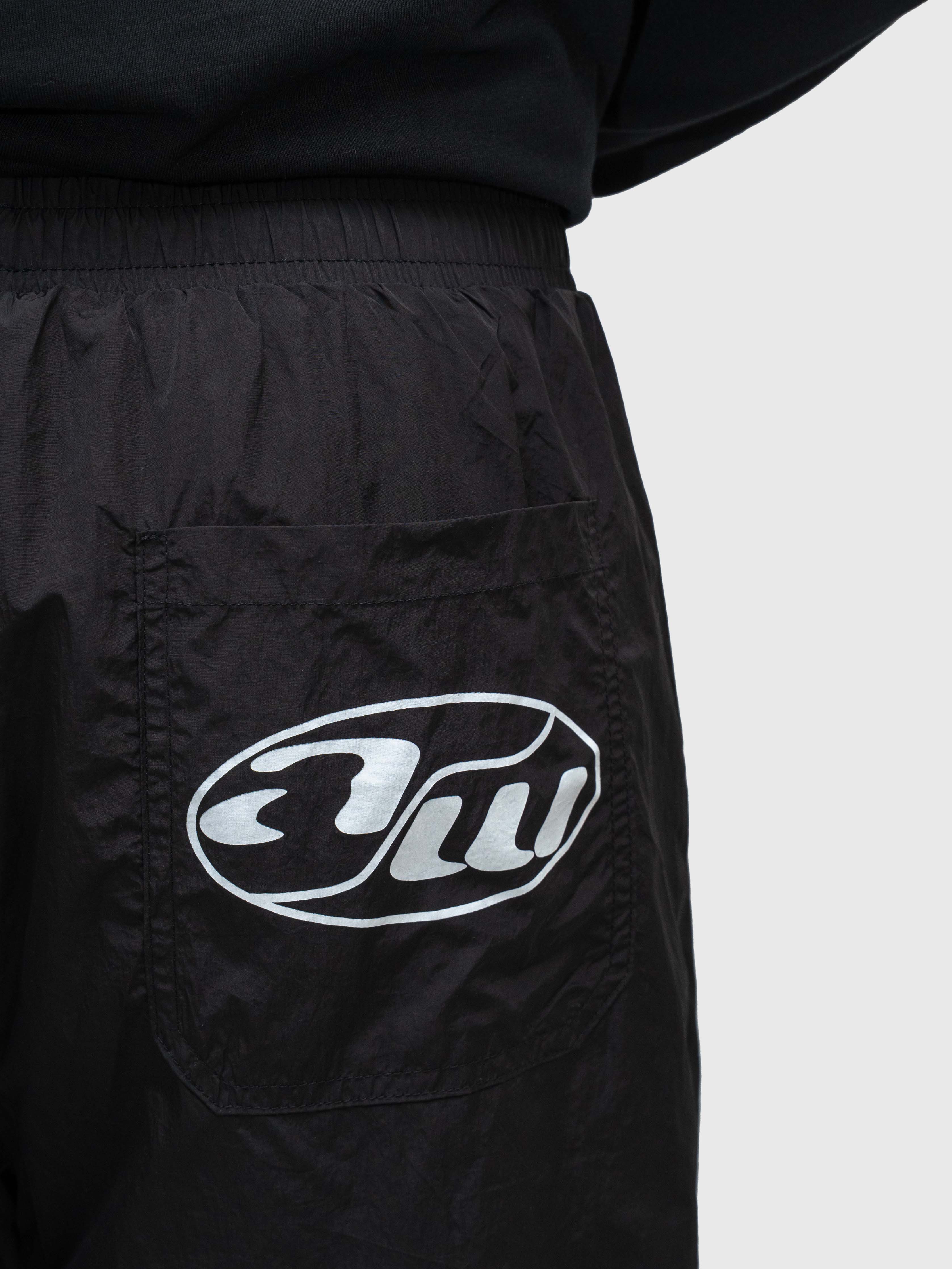 AW Baggy Track Pants - Black/White