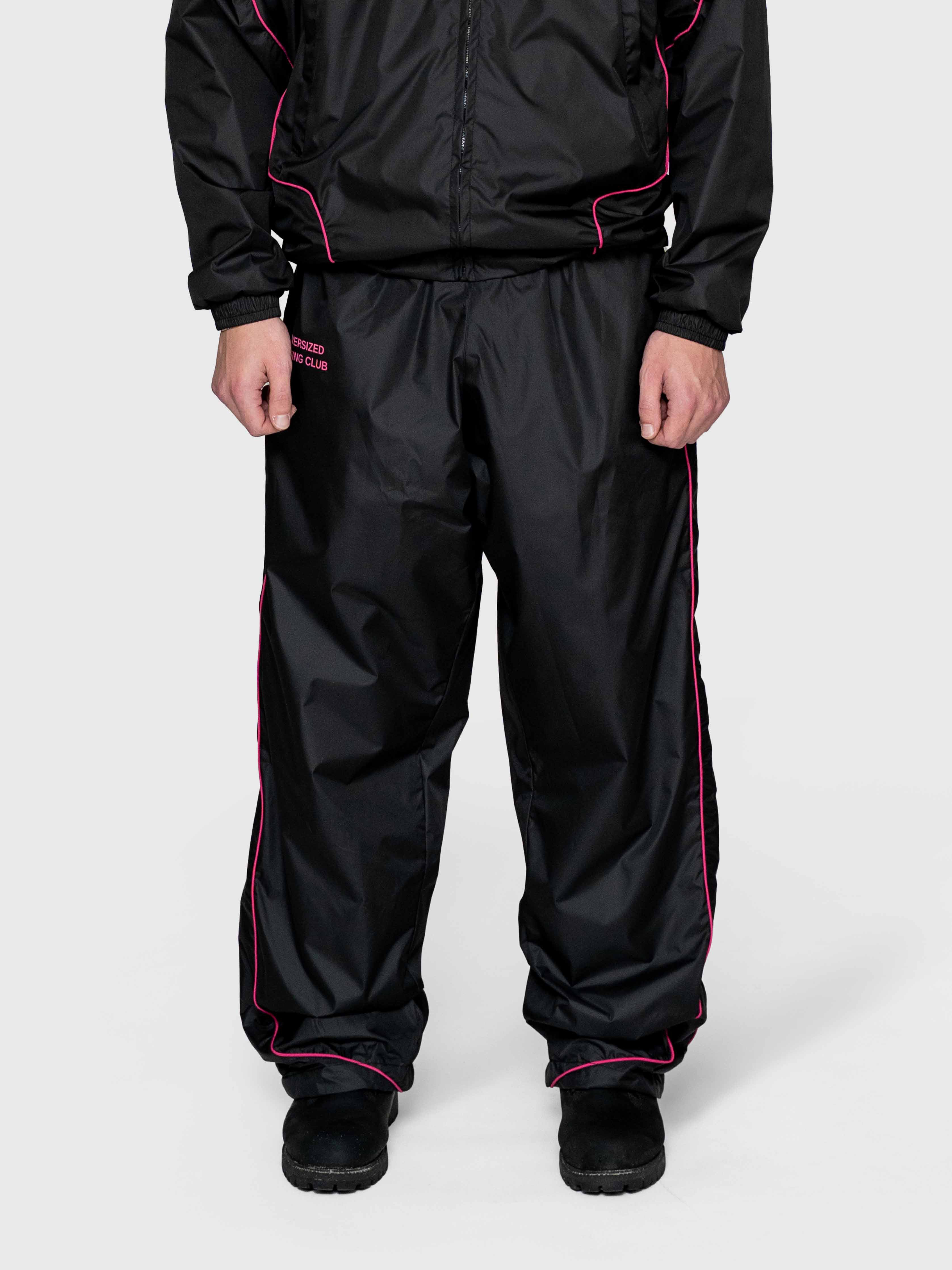 Dismissed Track Pants - Black/Pink