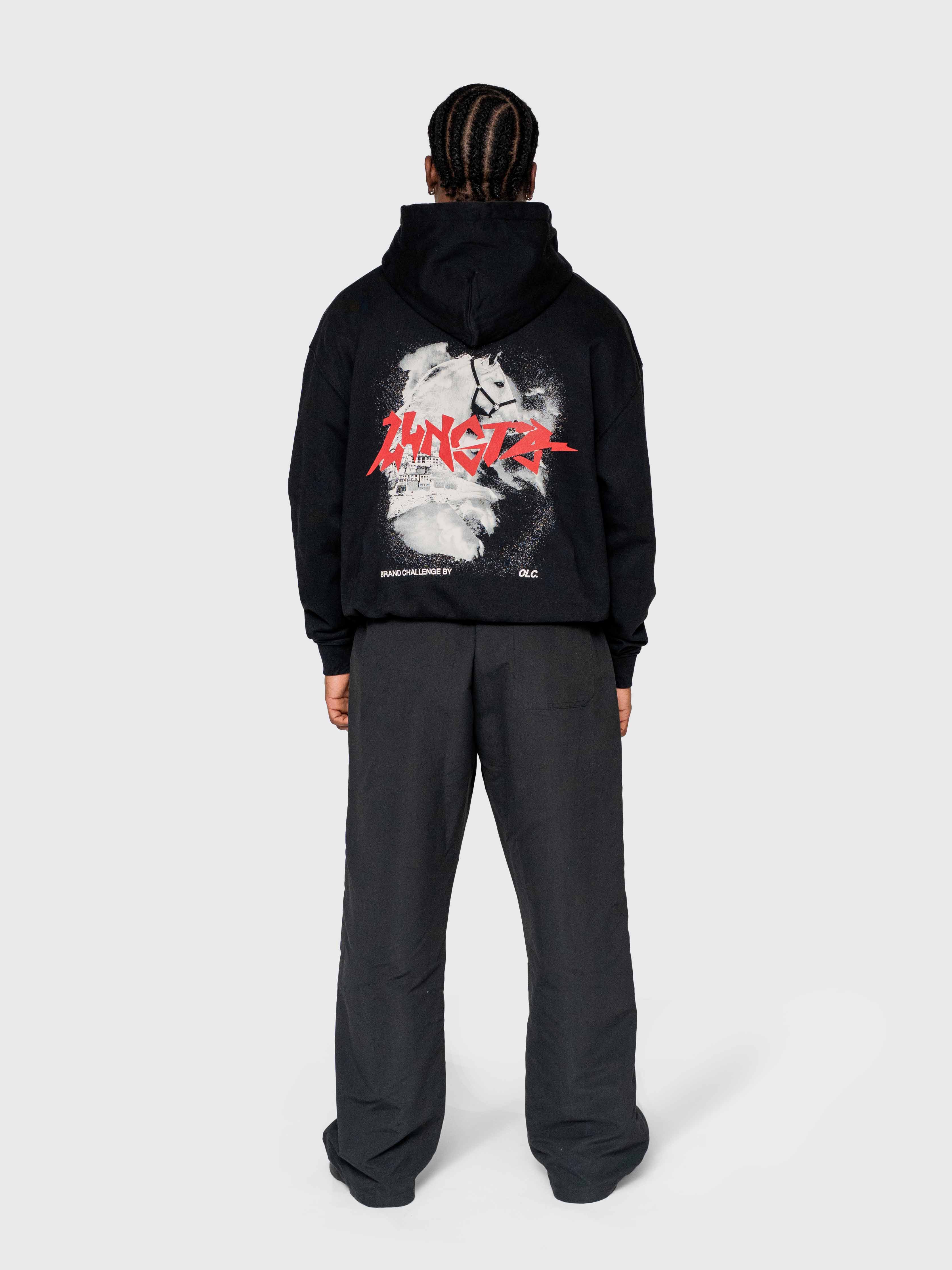 Lungta Heavyweight Hoodie - Black