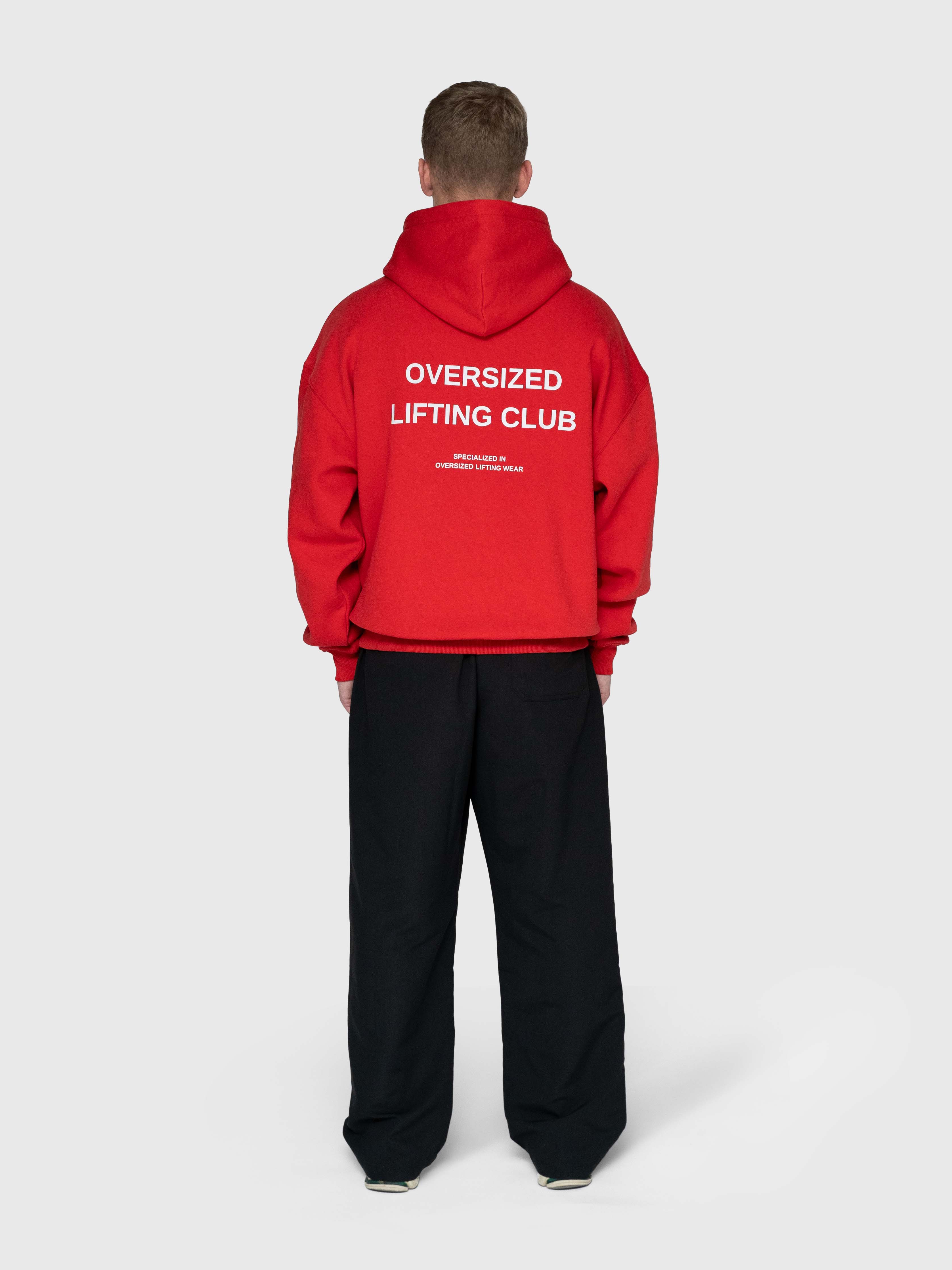 Confidence Hoodie - Red/White