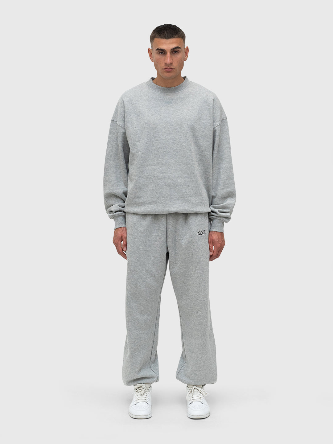 Confidence Sweatshirt 2.0 - Melange Grey/Forest