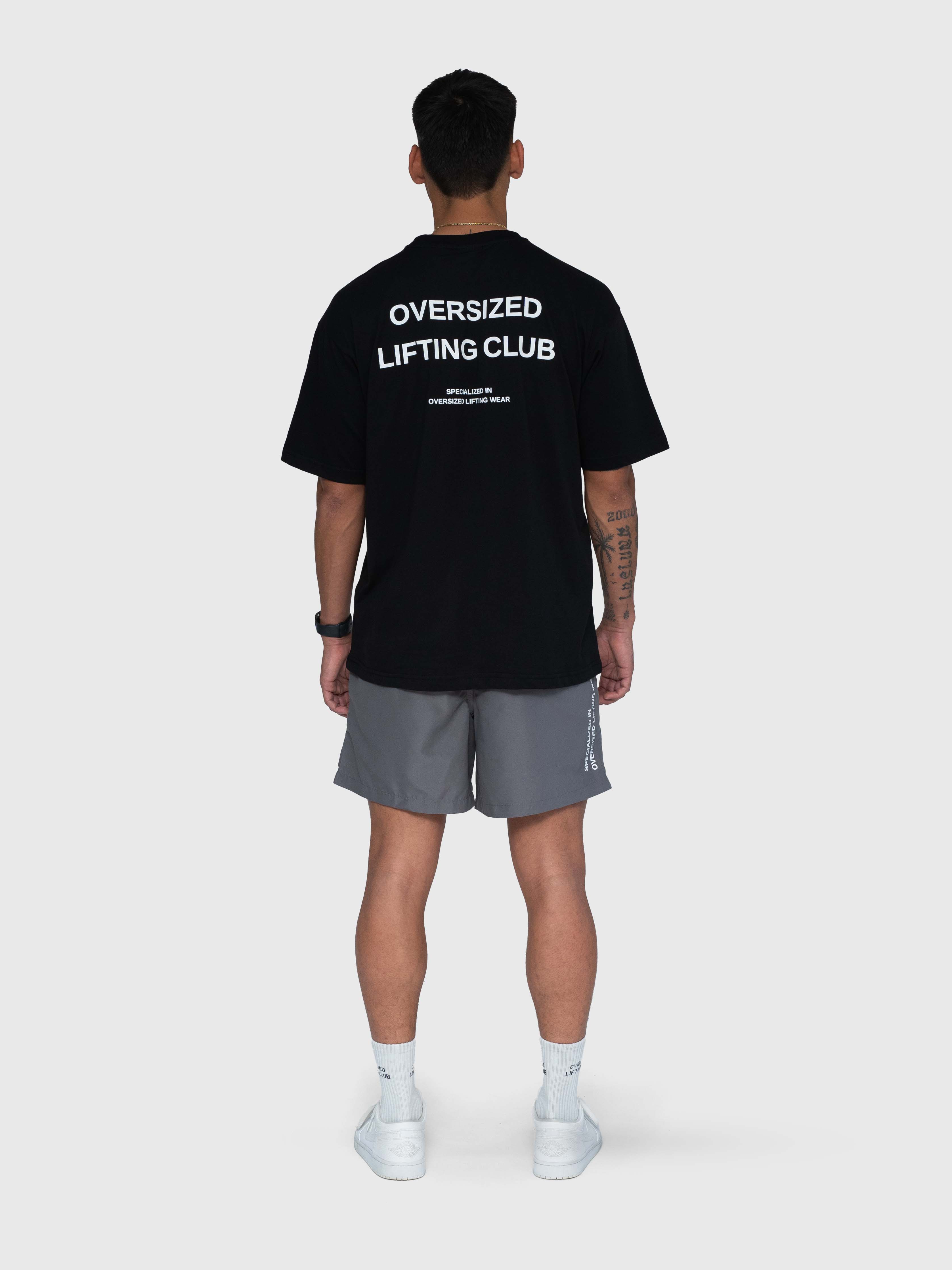 Confidence Core Shorts - Charcoal/White