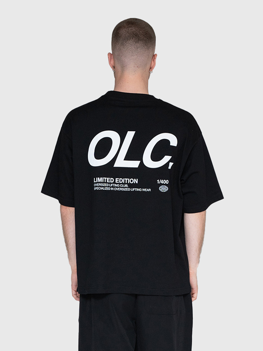 LE Logo Heavyweight Box Tee - Black/White