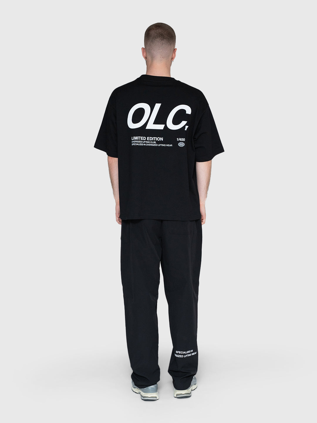 LE Logo Heavyweight Box Tee - Black/White