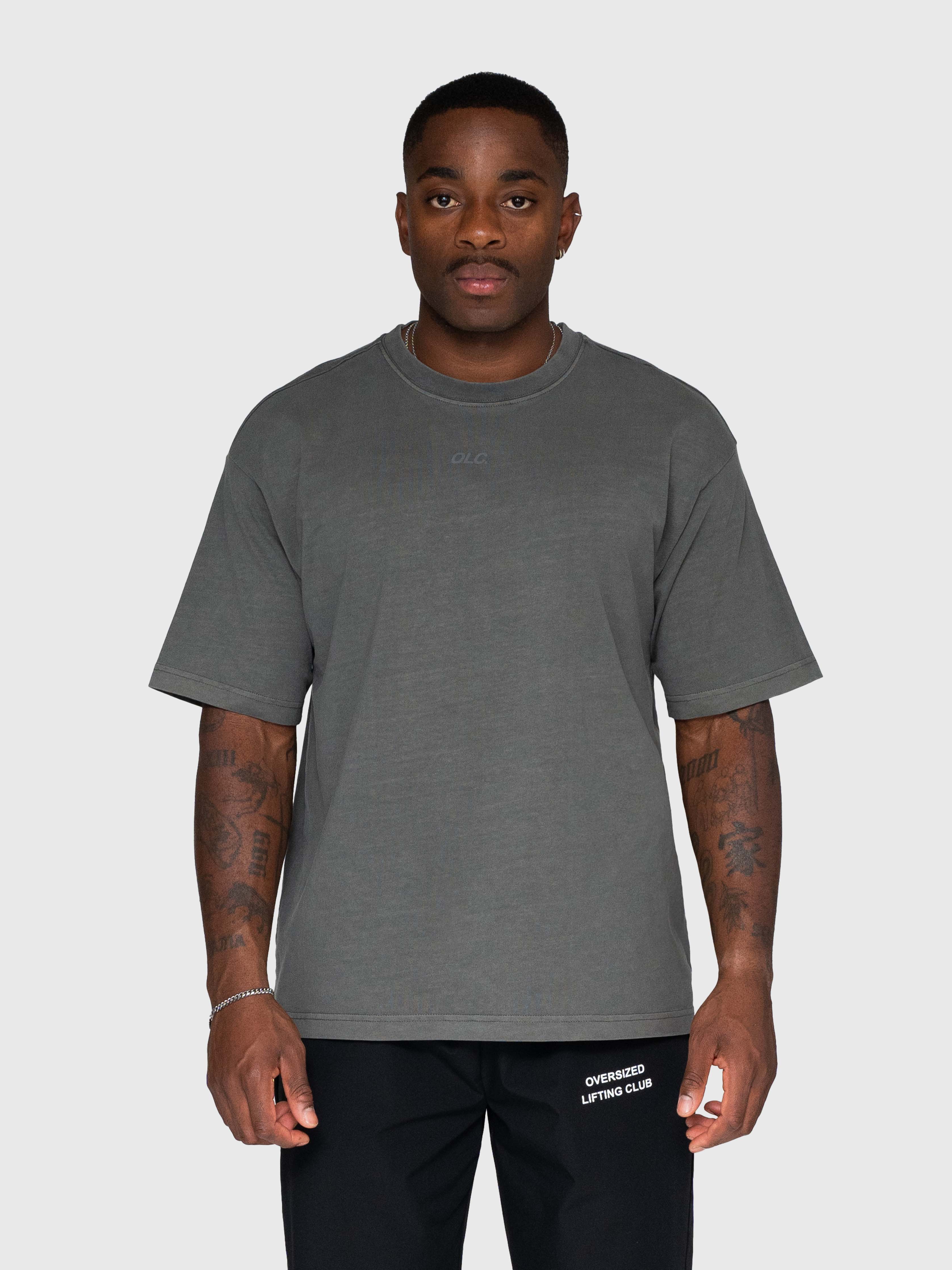 Confidence Heavyweight Box Tee 2.0 - Washed Grey/Reflective