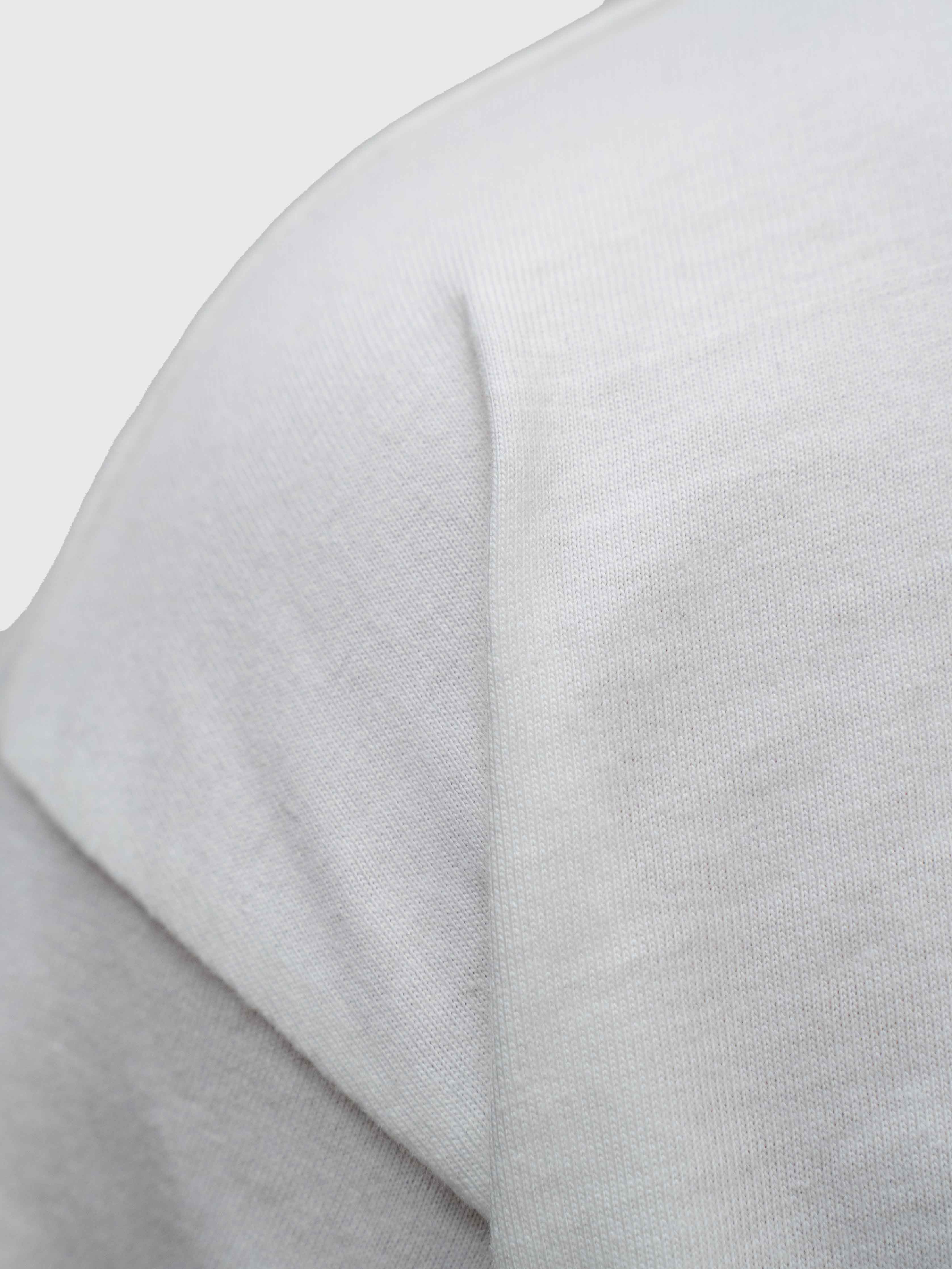 Over box tee - Cream/Blue
