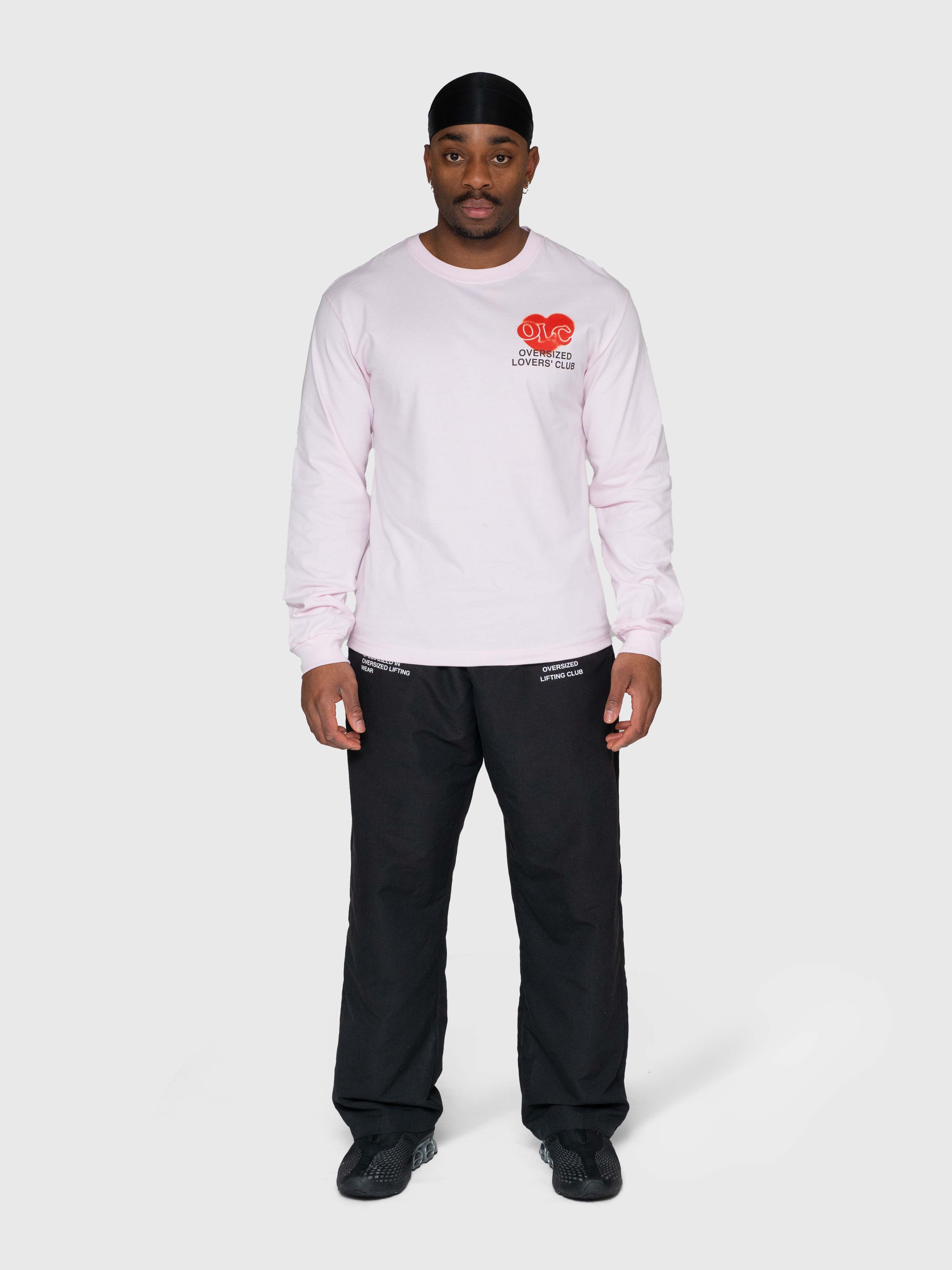 Valentine Graphic Long Sleeve - Pink/Black/Red