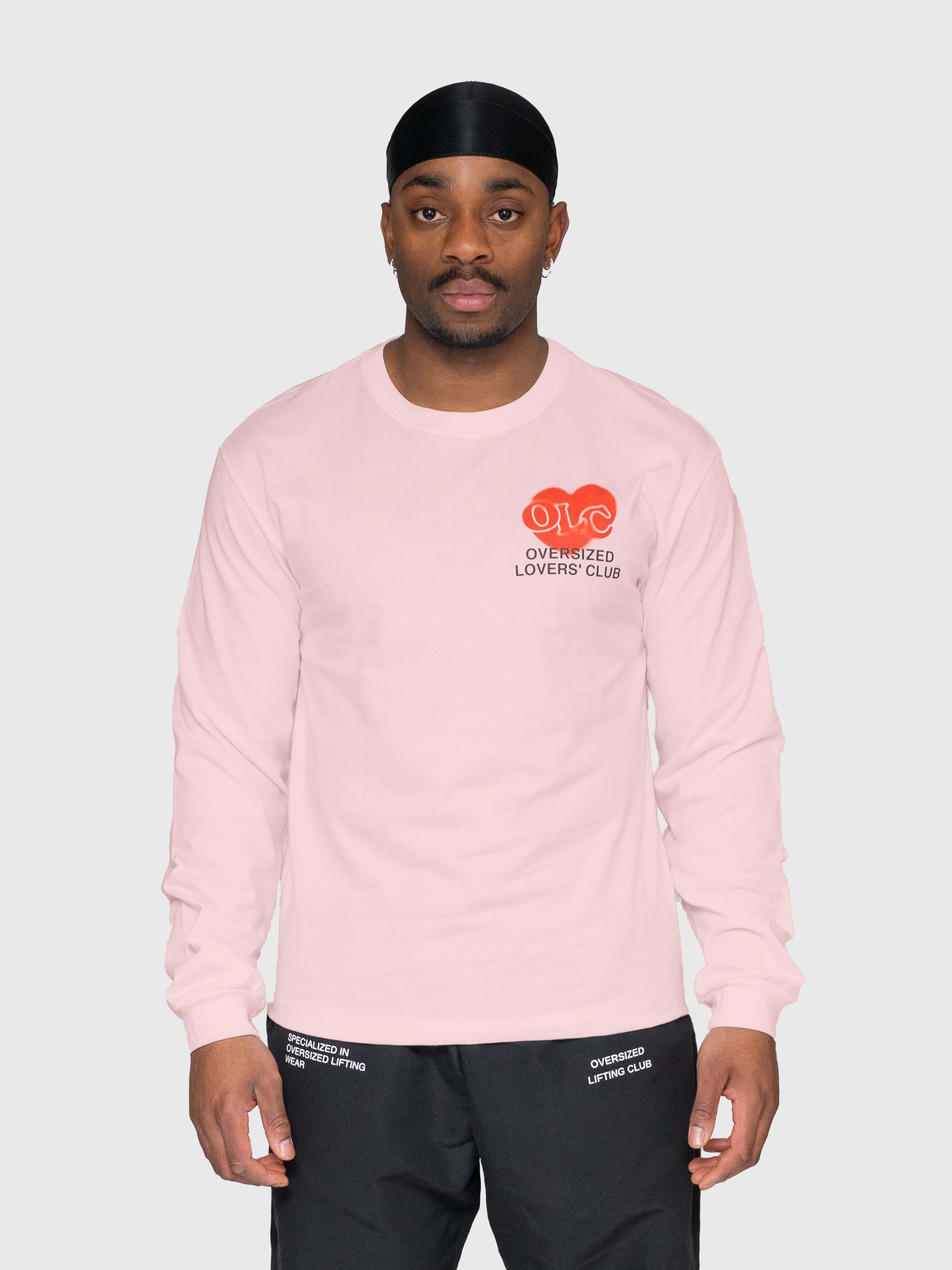 Valentine Graphic Long Sleeve - Pink/Black/Red