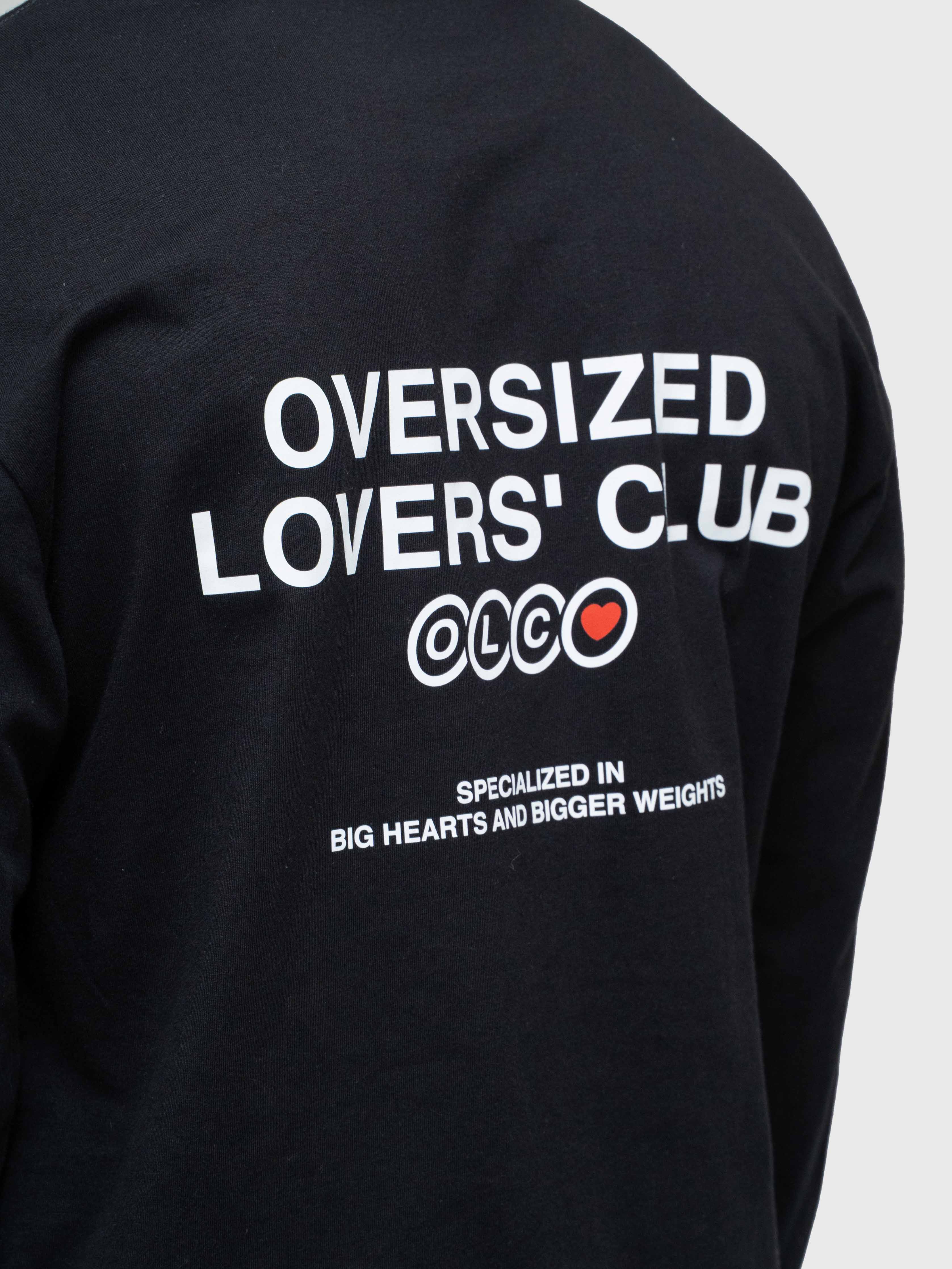 Lovers' Club Long Sleeve - Black/White