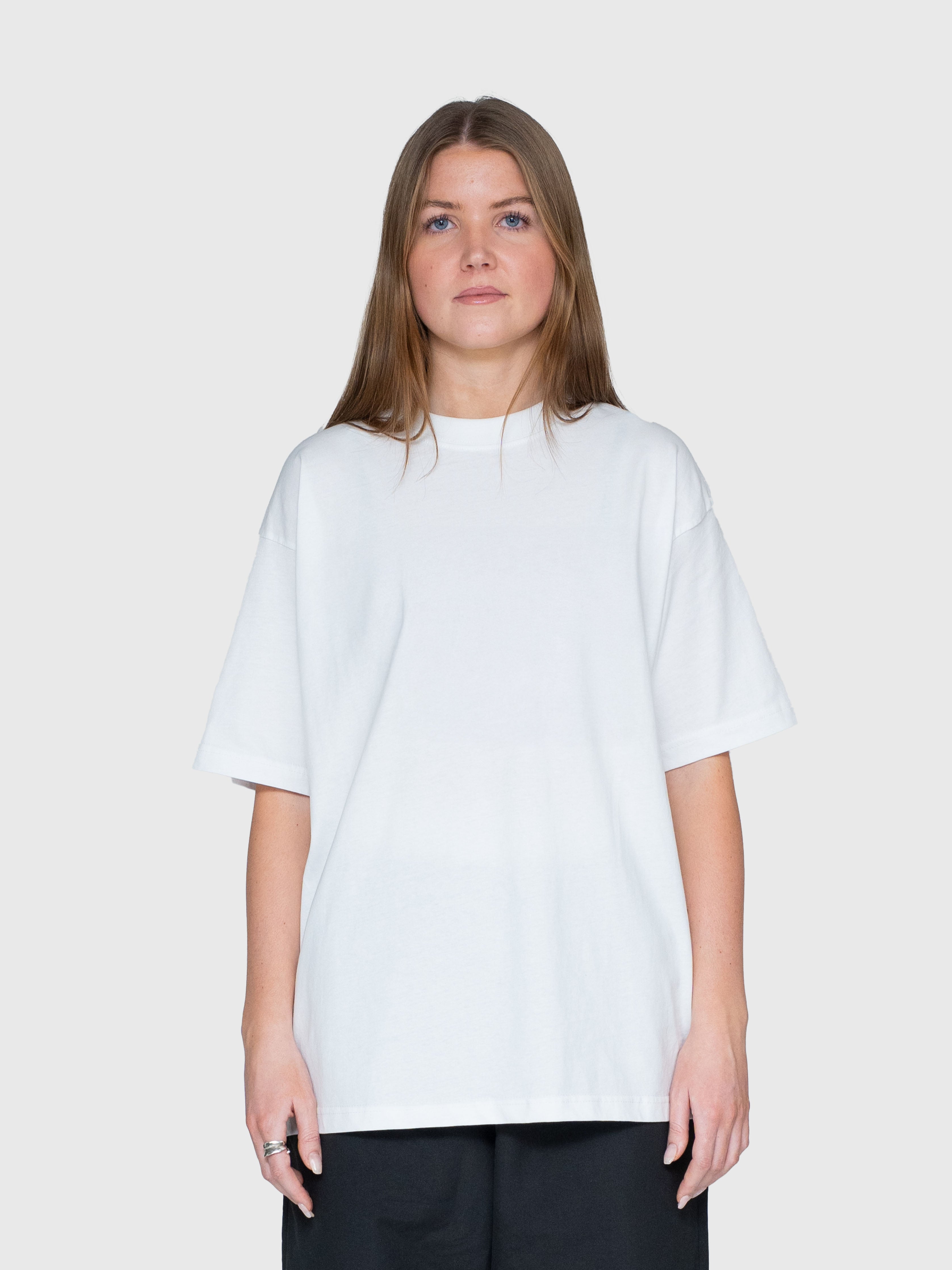 Ex's Box Tee - White/Pink