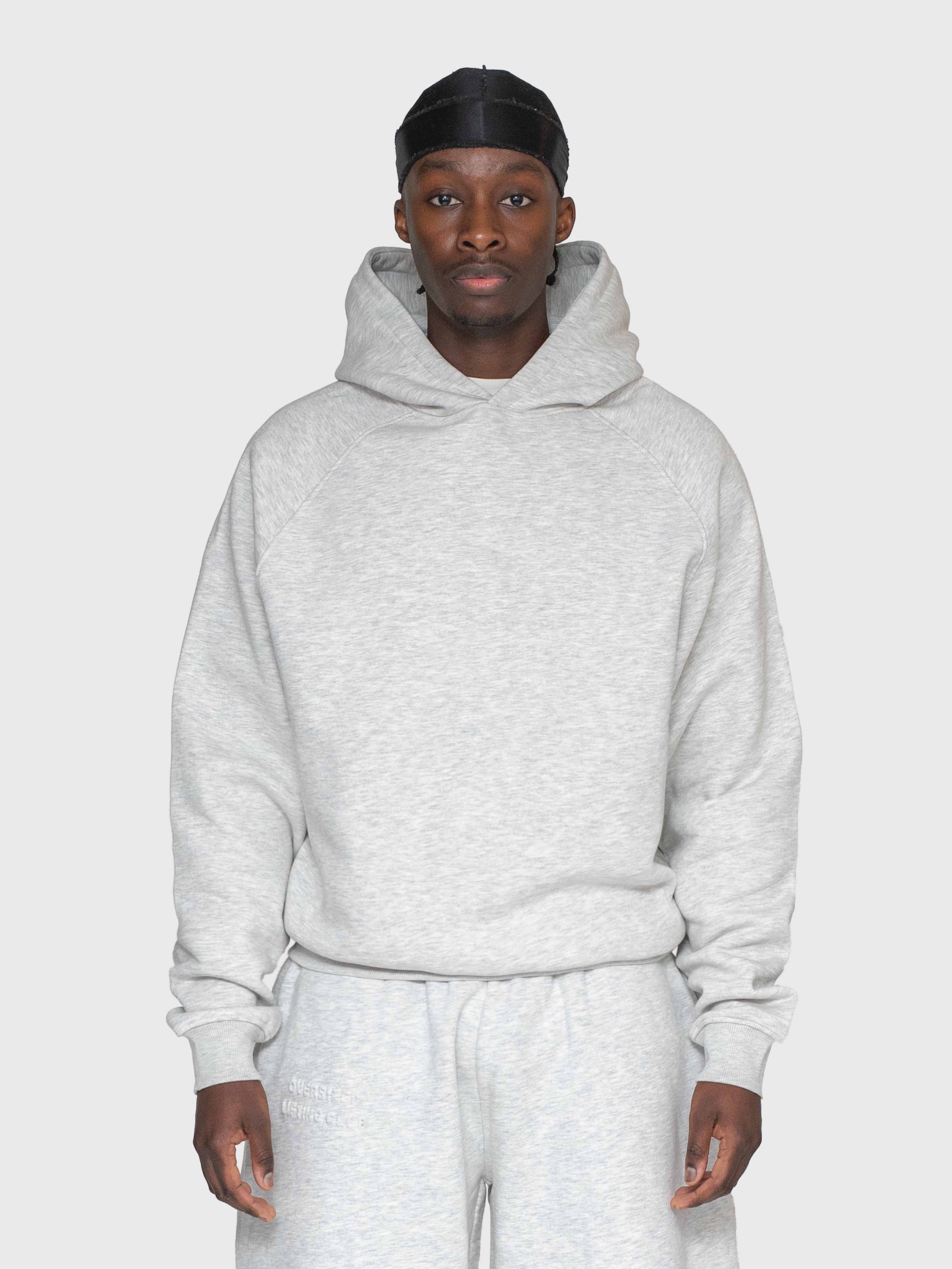 Cloud Raglan Hoodie - Cloudy Grey