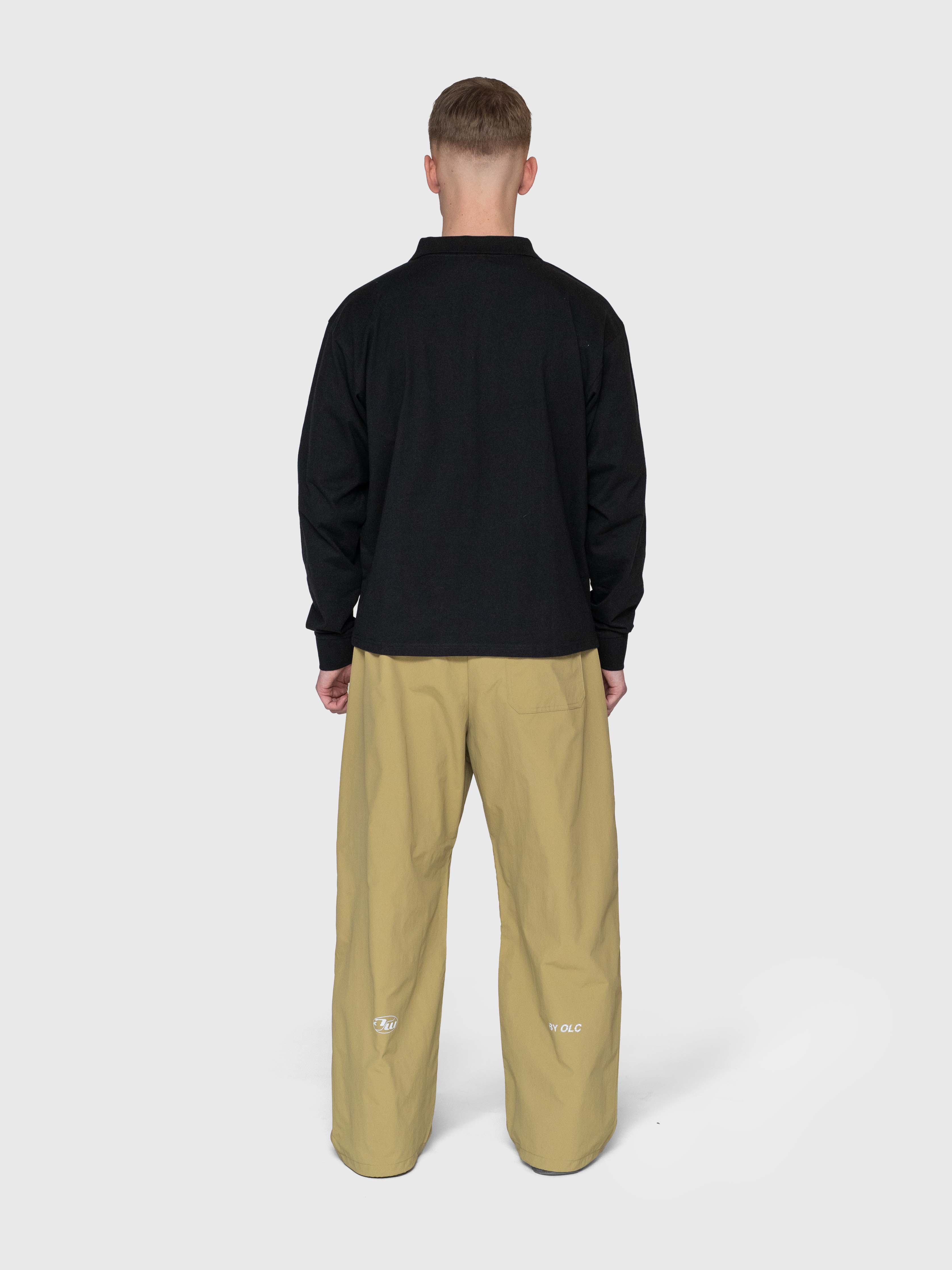 AW Parachute Pants - Olive/Reflective