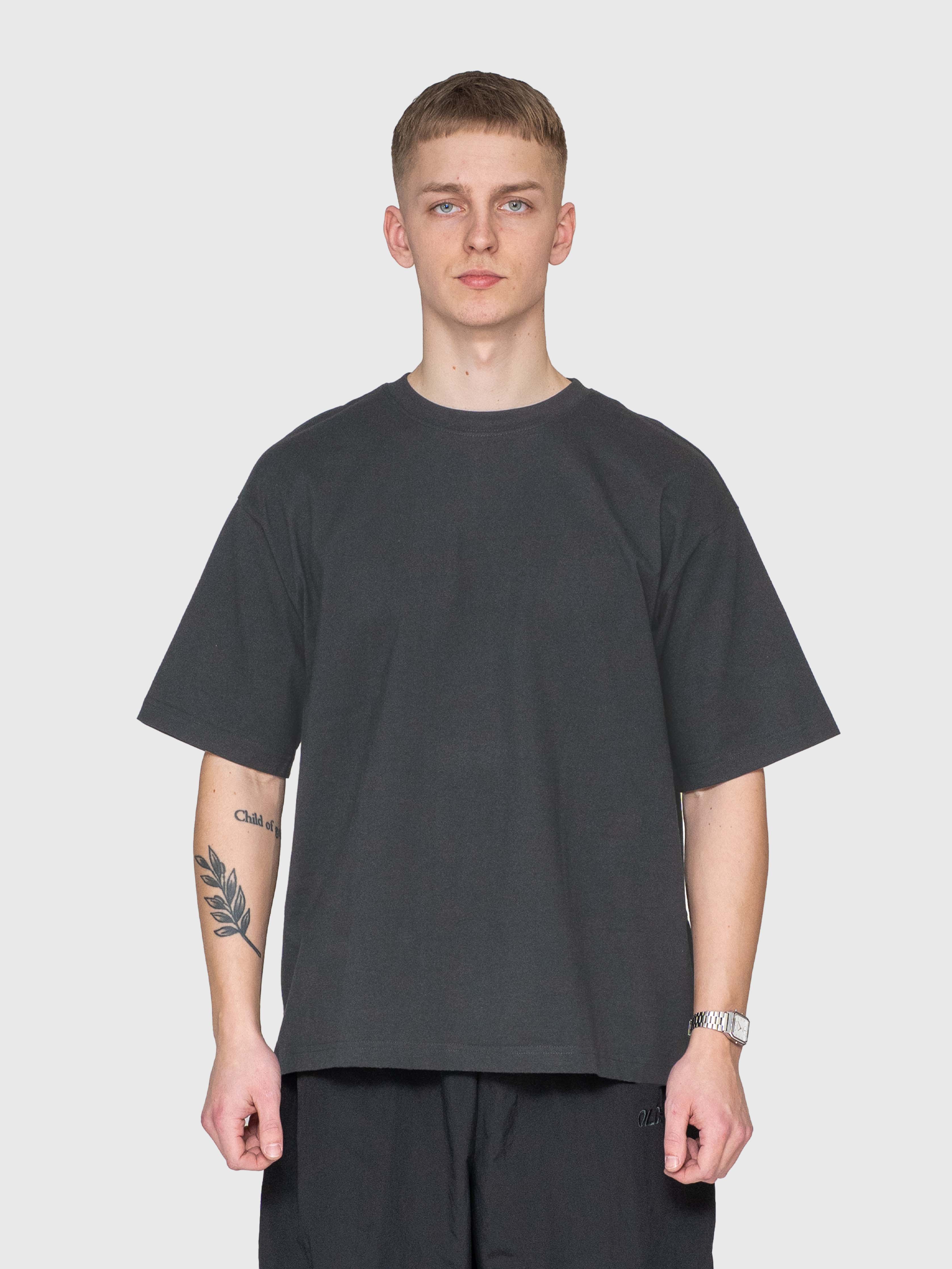 Anywear Box Tee - Steel/Black