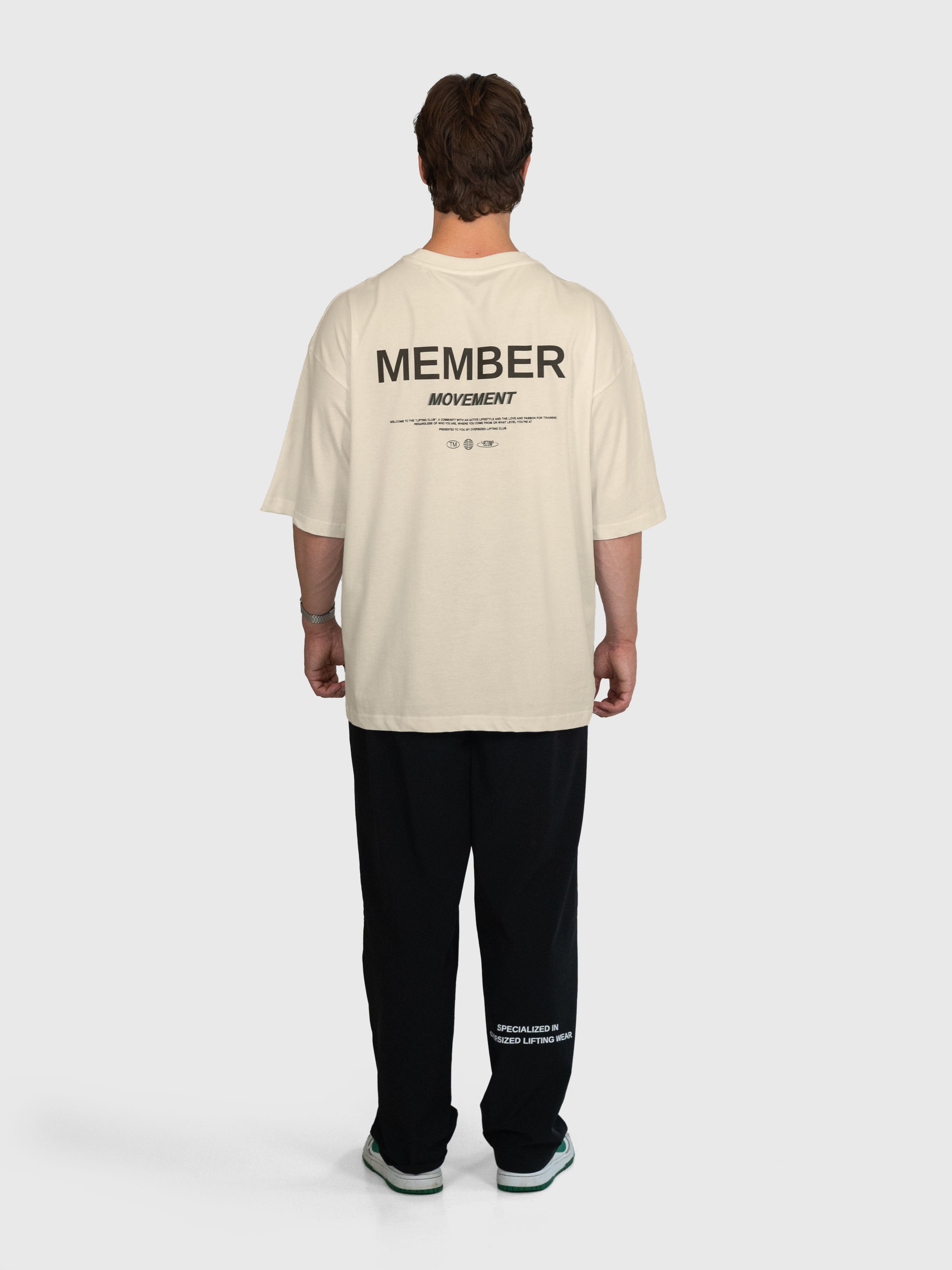 Member Box Tee - Beige/Brown