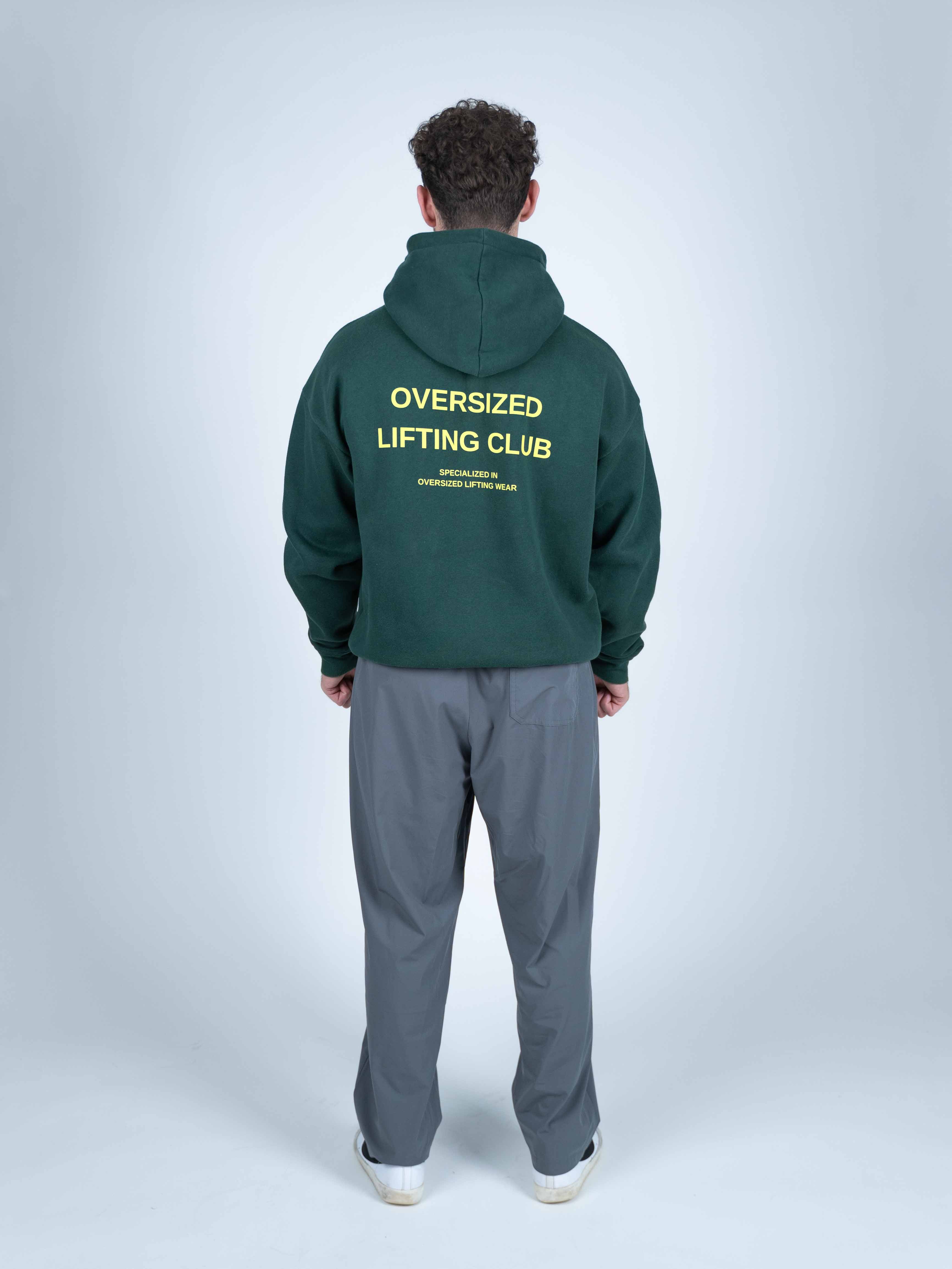 Confidence Hoodie – Forrest Green/Cream Yellow