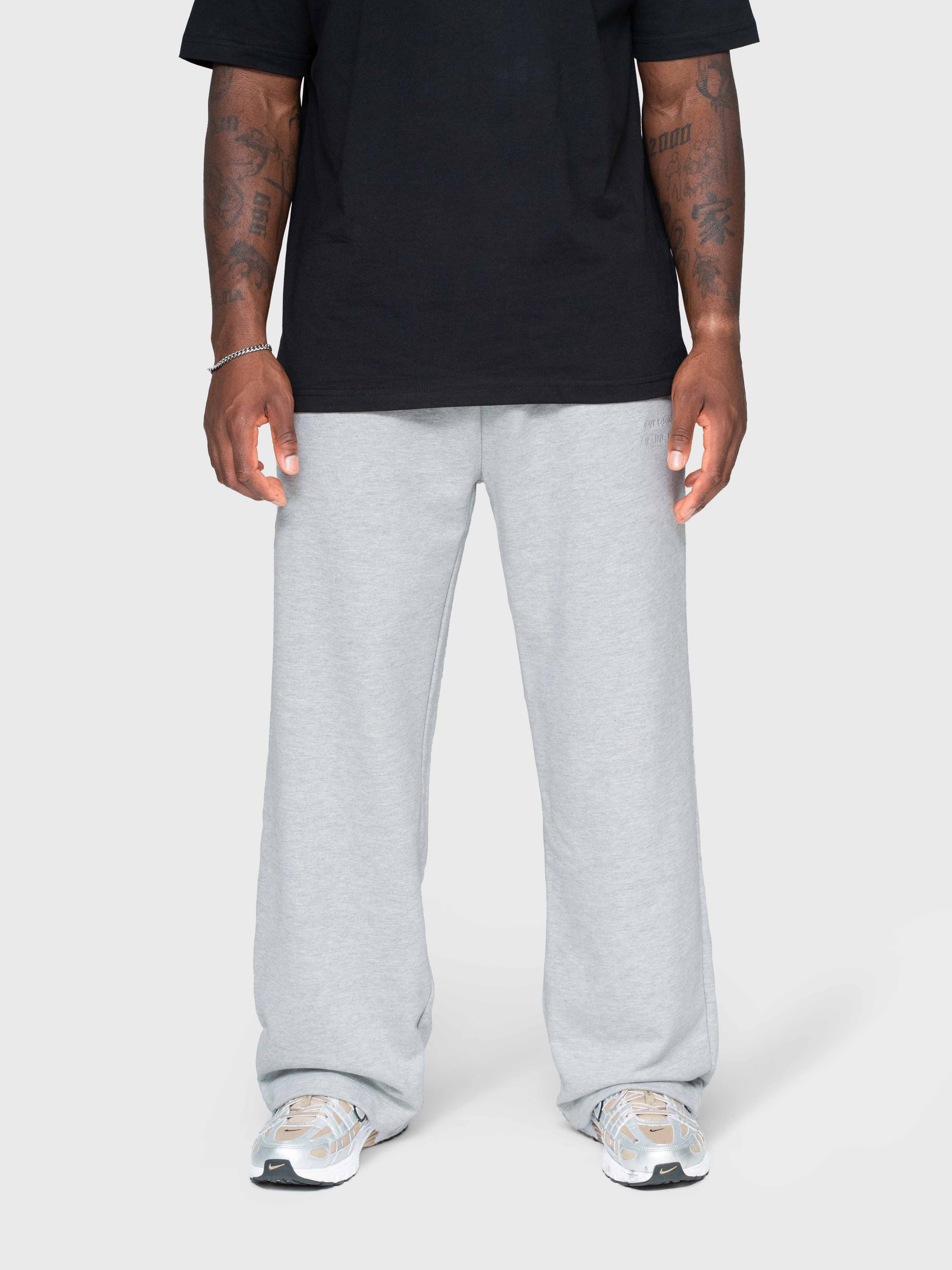 Heavyweight Sweatpants - Melange Grey