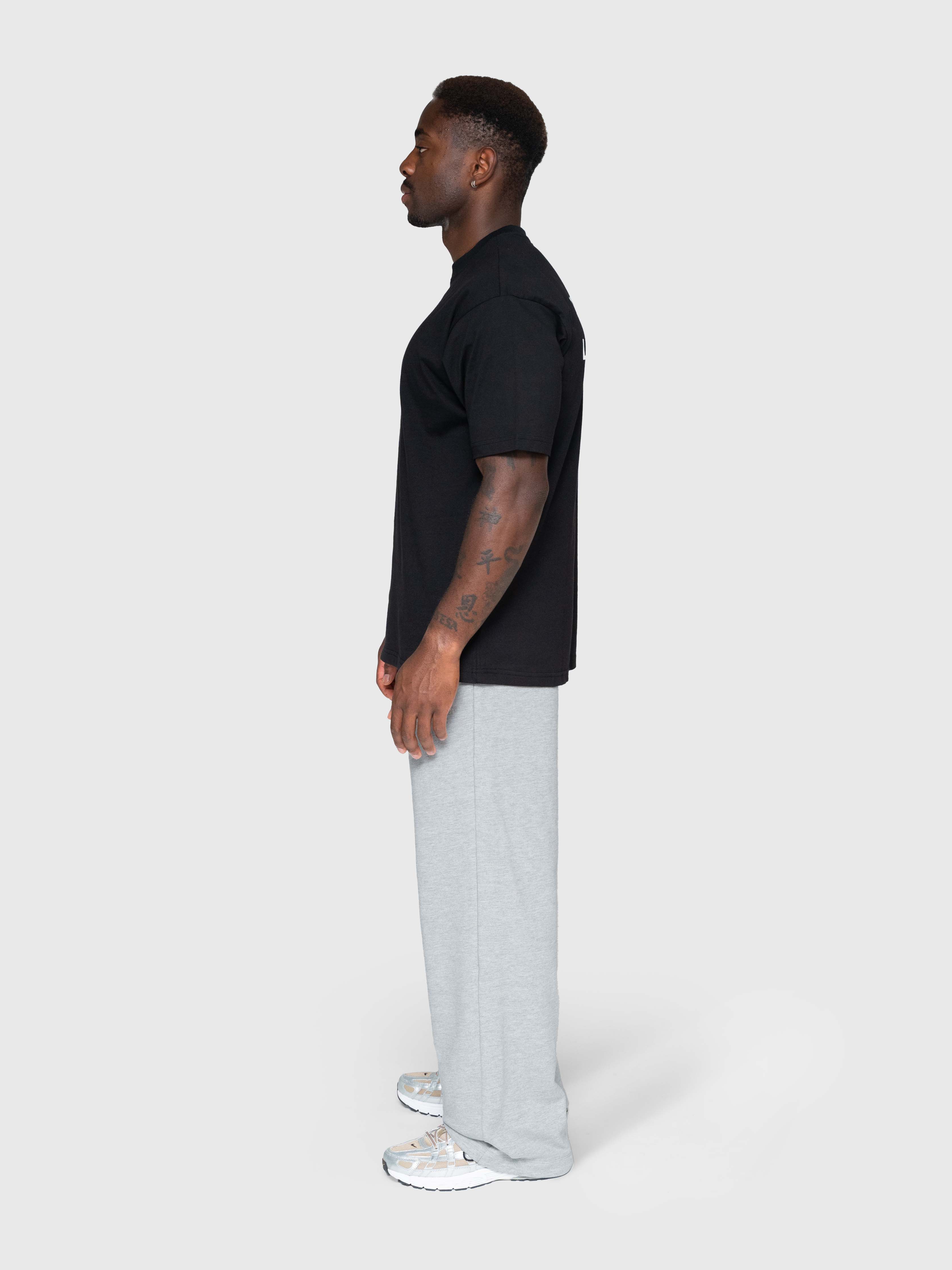Heavyweight Sweatpants - Melange Grey