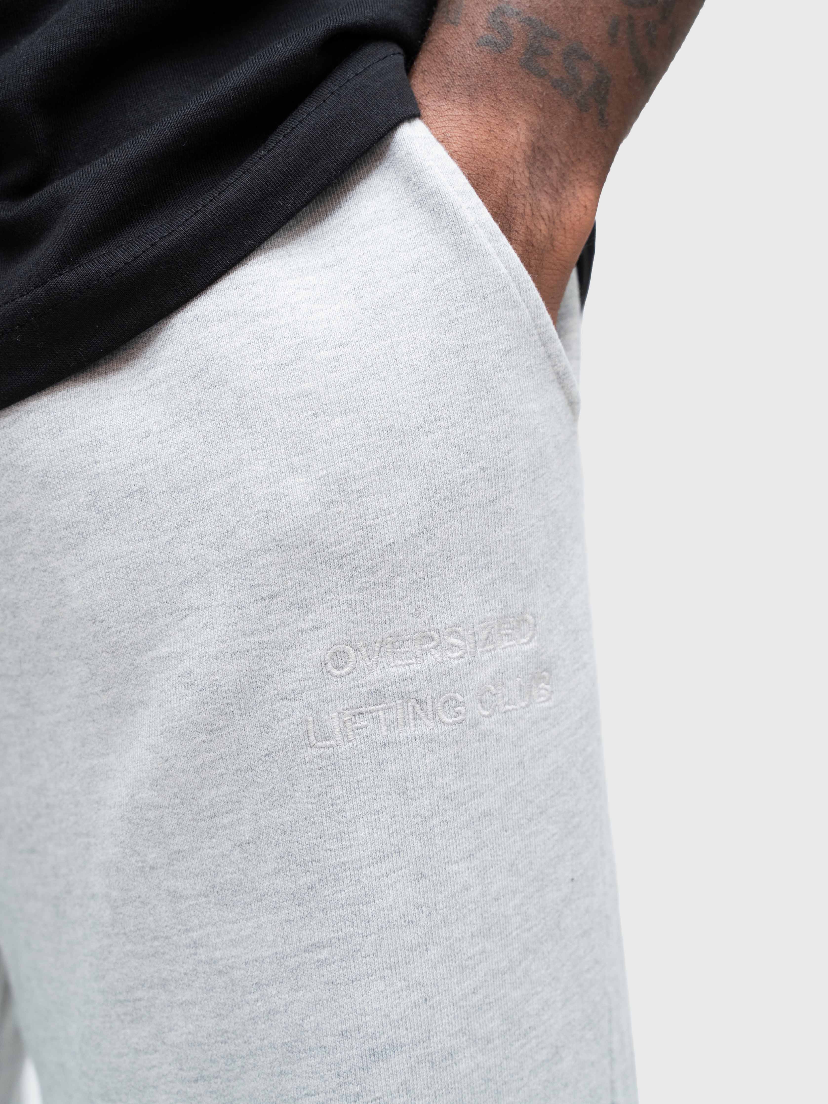Heavyweight Sweatpants - Melange Grey