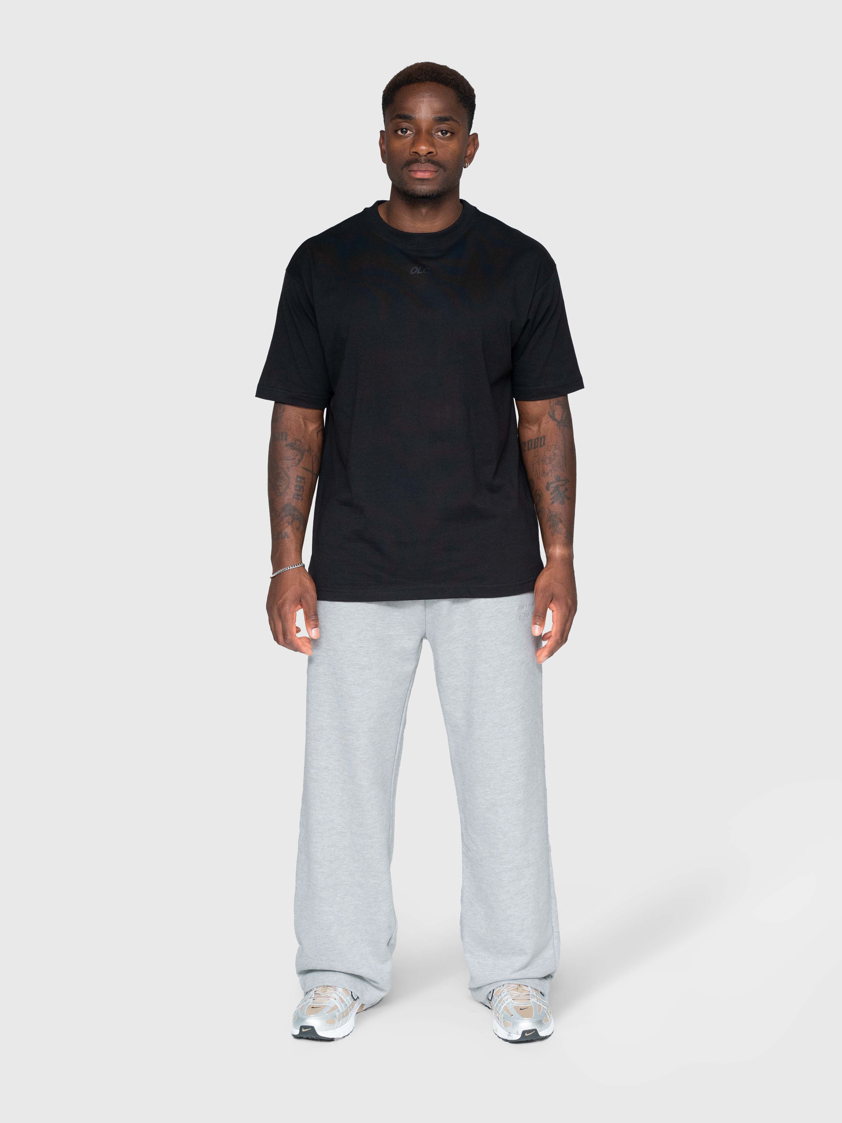 Heavyweight Sweatpants - Melange Grey