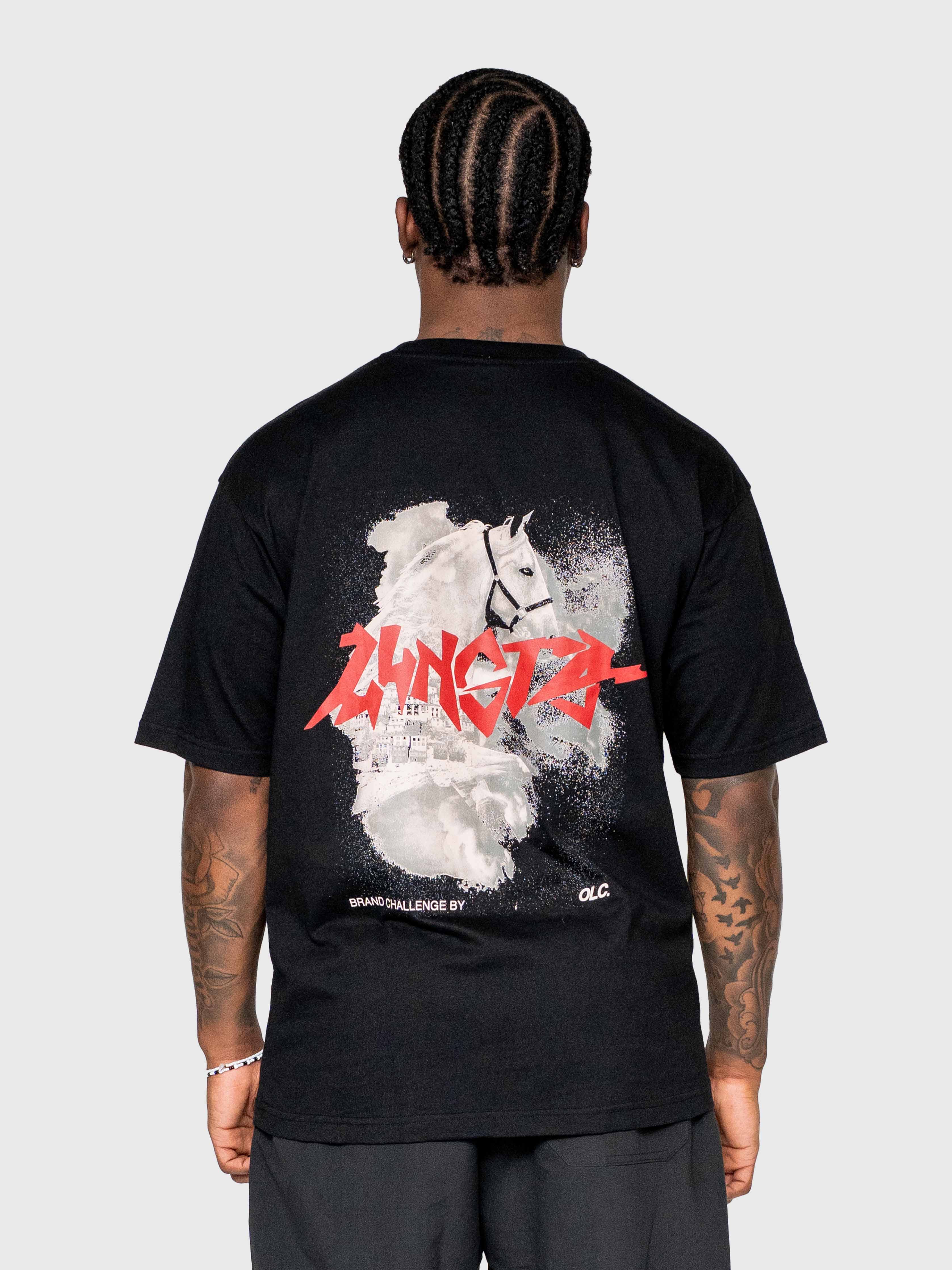 Lungta Box Tee - Black