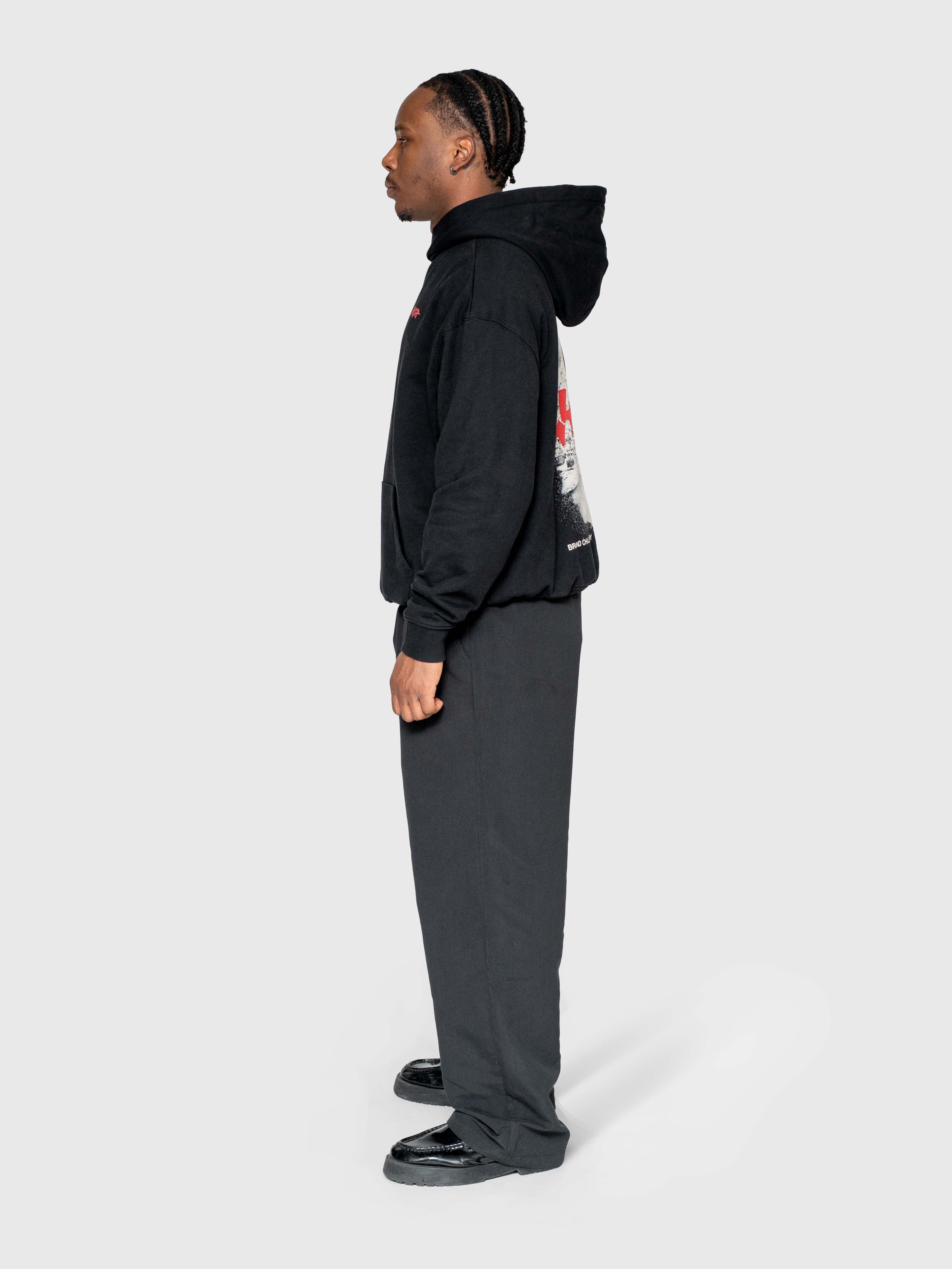 Lungta Heavyweight Hoodie - Black