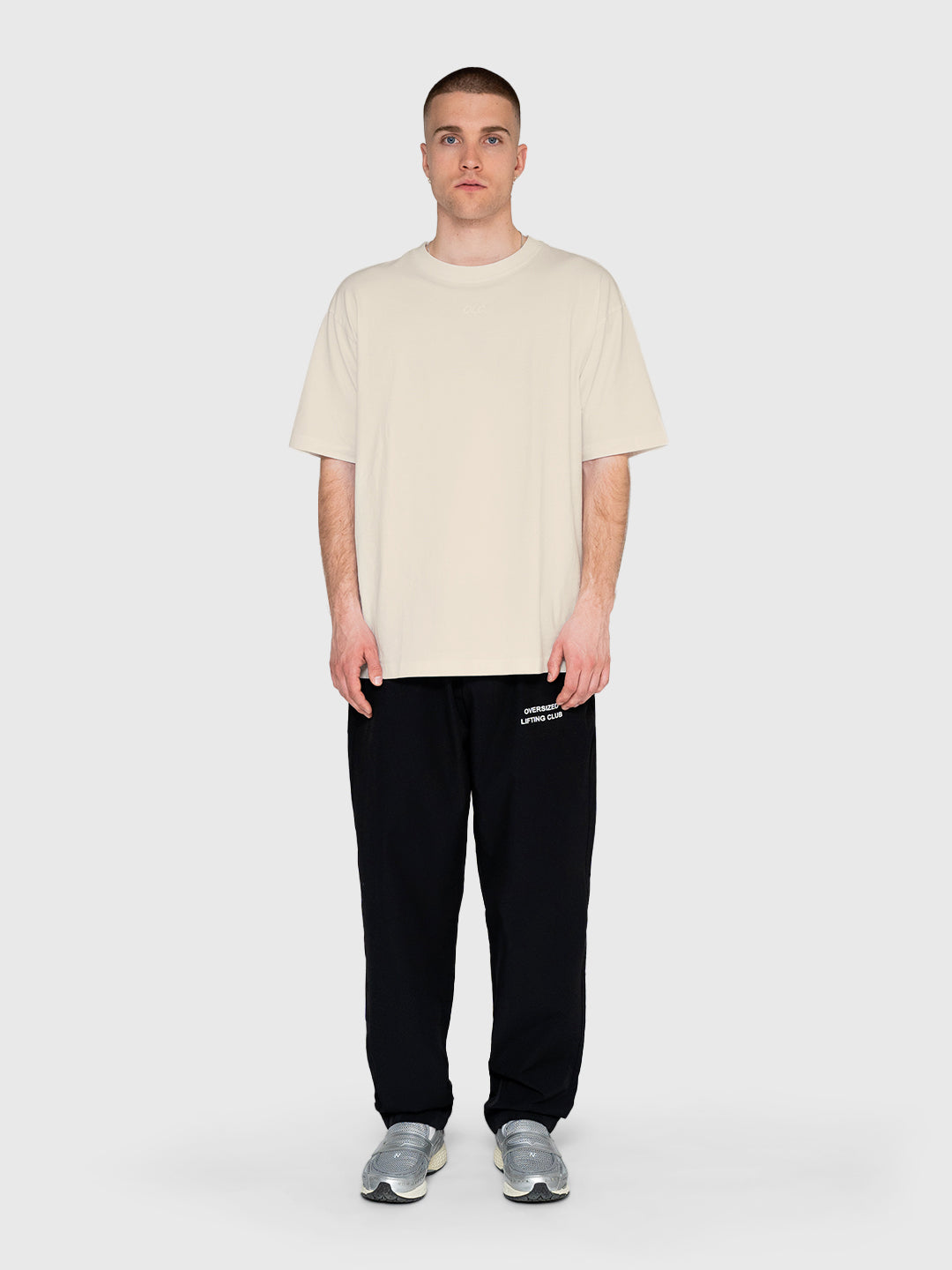Logo Box Tee 2.0 - Beige/Brown