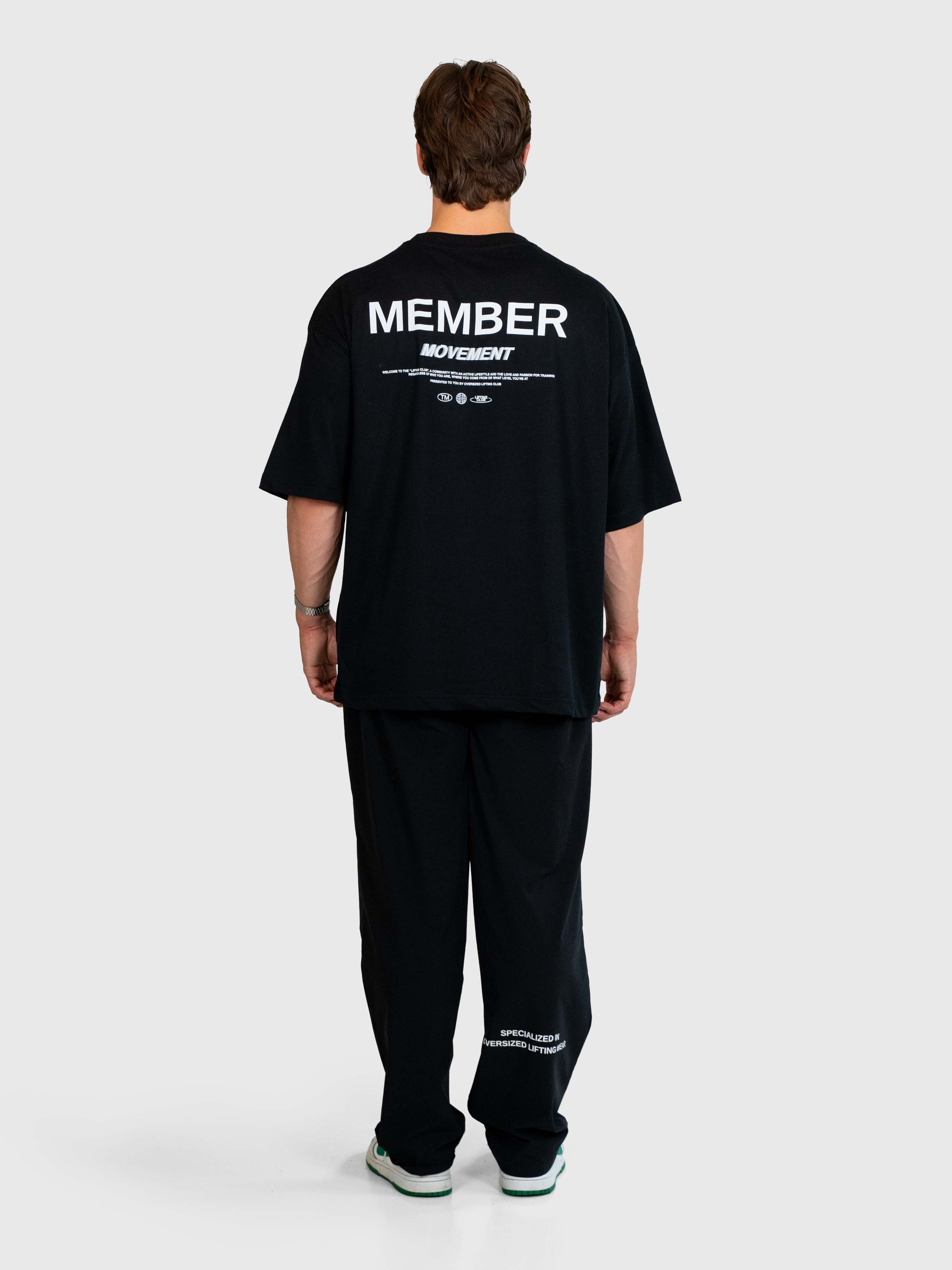 Member Box Tee - Black/White