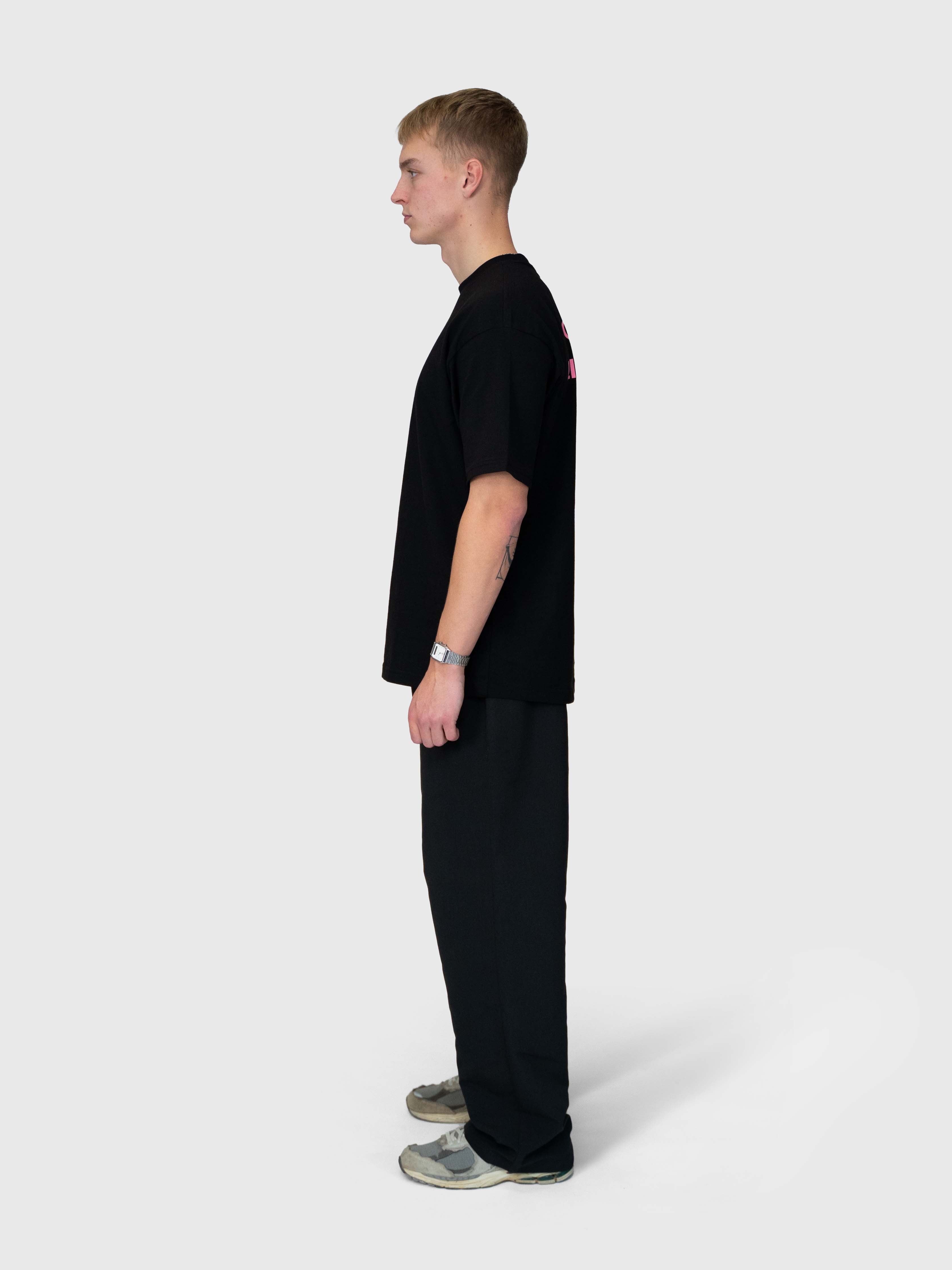 Logo Core Pants - Black/White