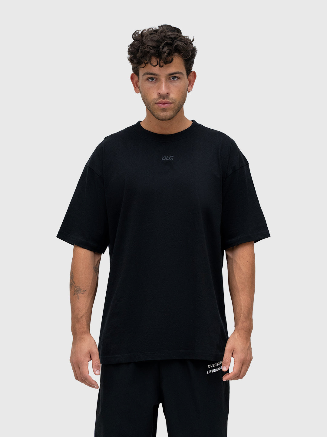 Confidence Heavyweight Box Tee - Black/Saffron