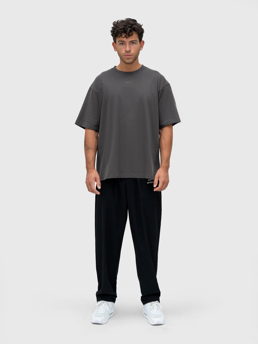 Confidence Box Tee 2.0 - Steel/Black