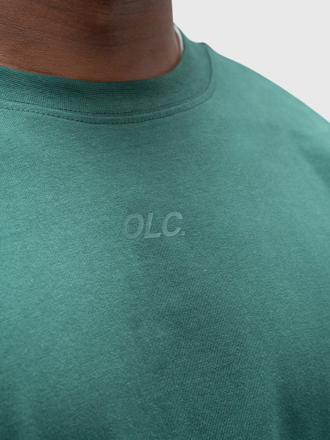 Confidence Heavyweight Box Tee 2.0 - Forest/White