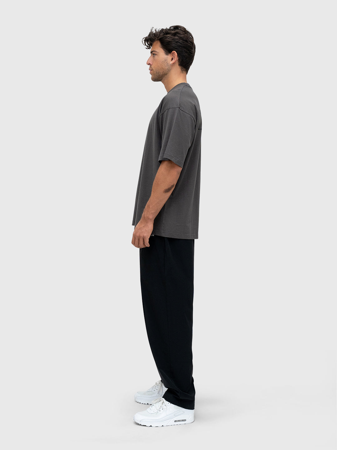Confidence Box Tee 2.0 - Steel/Black