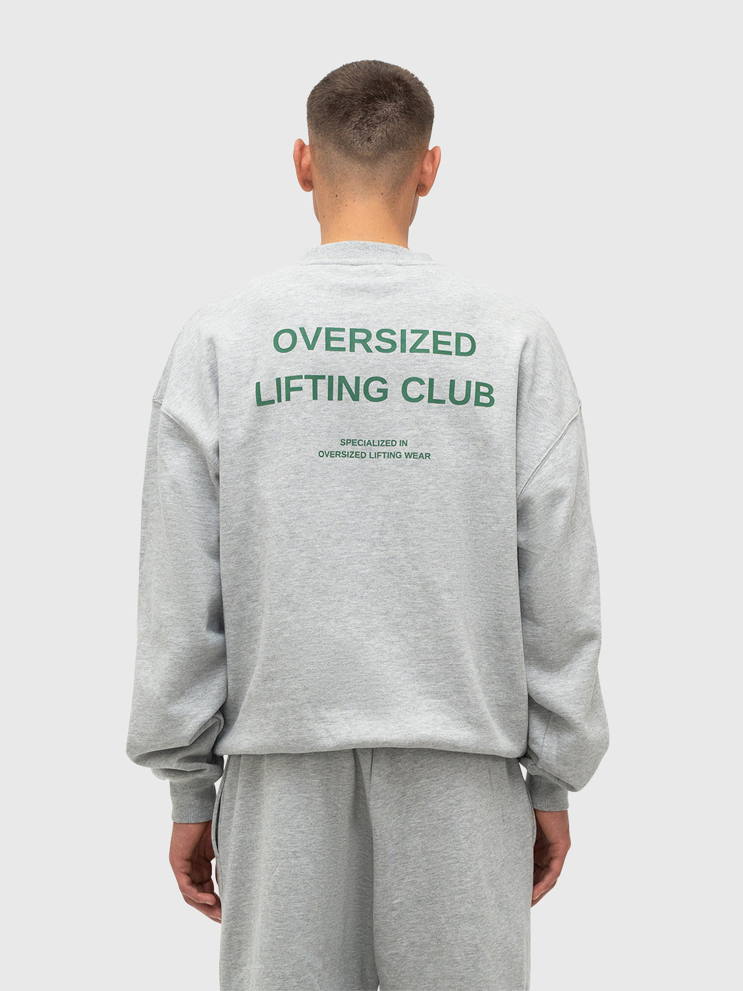 Confidence Sweatshirt 2.0 - Melange Grey/Forest