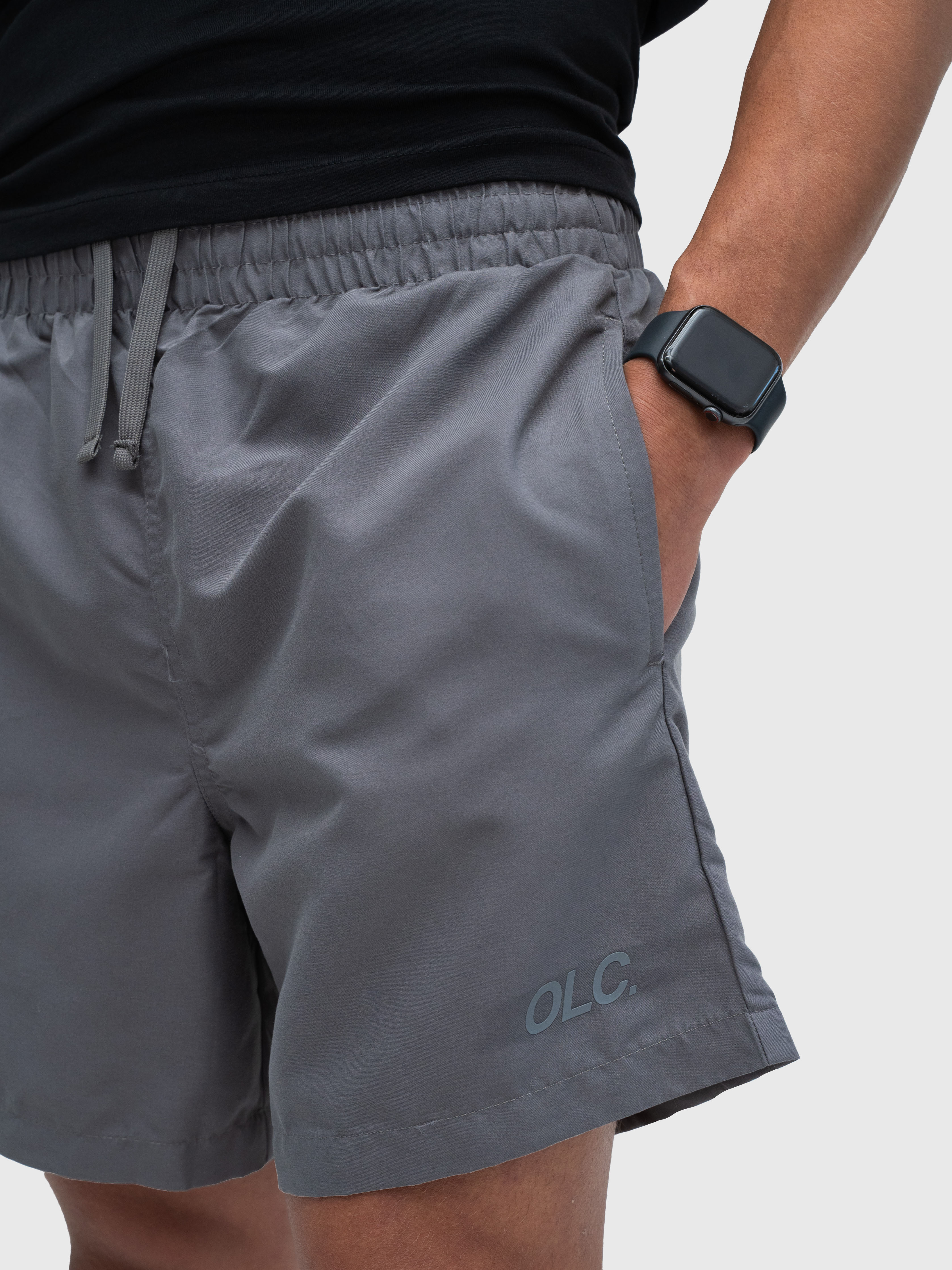 Logo Core Shorts - Charcoal