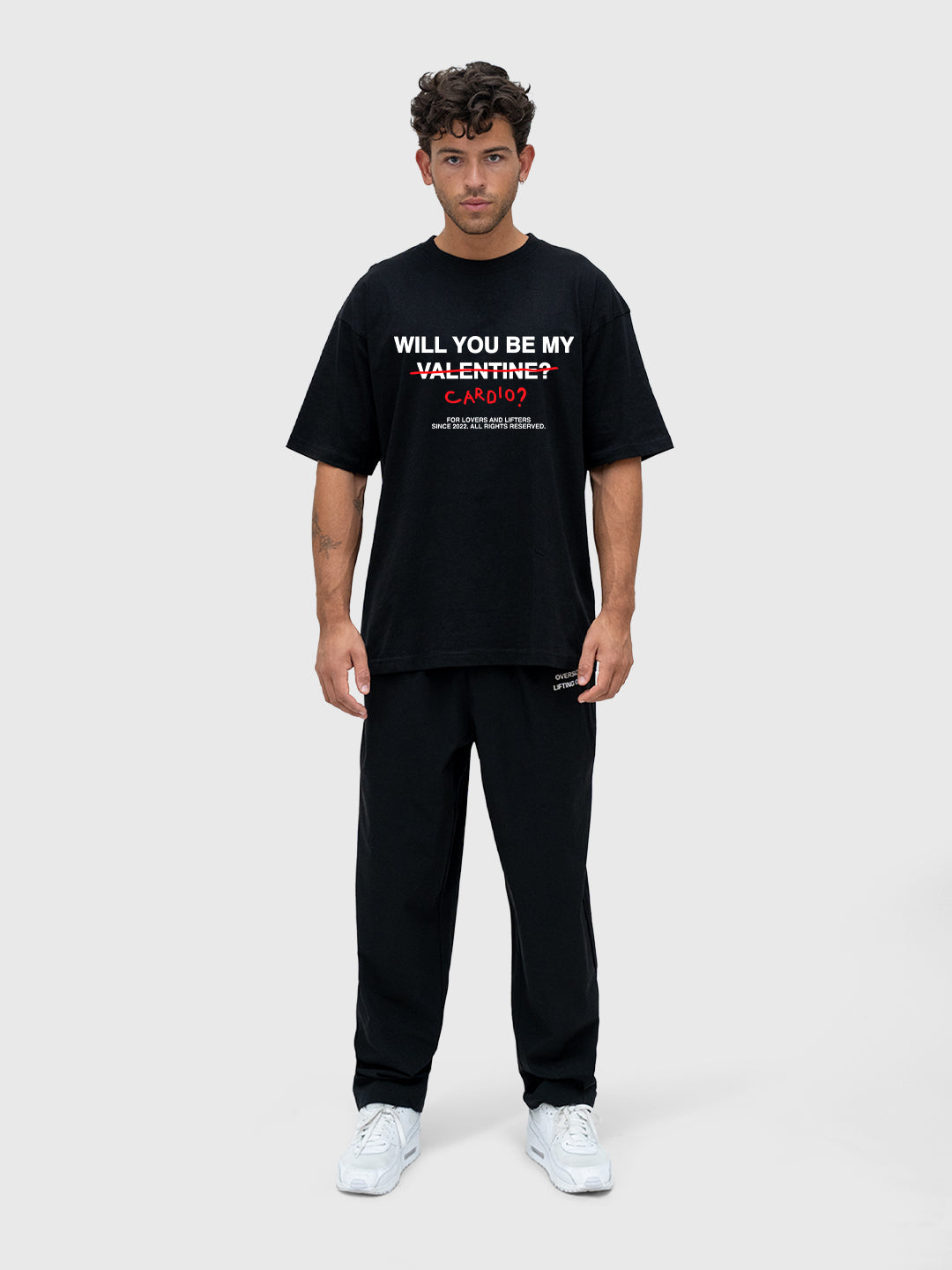 Cardio Box Tee - Black/White