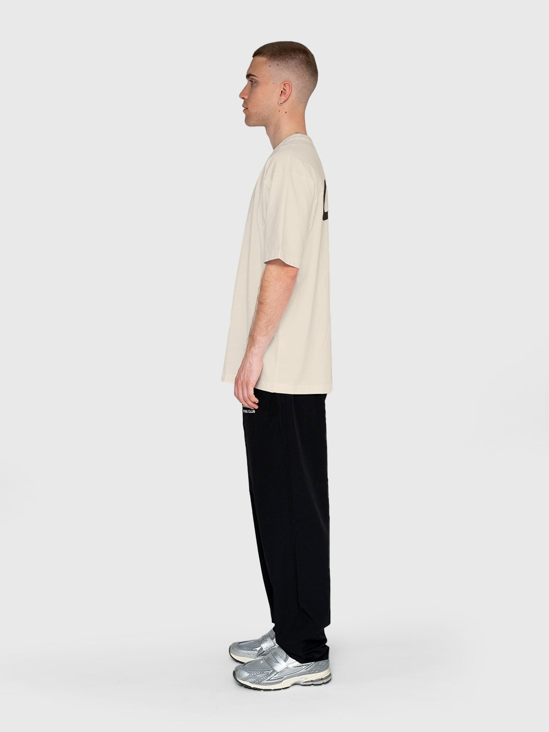 Logo Box Tee 2.0 - Beige/Brown
