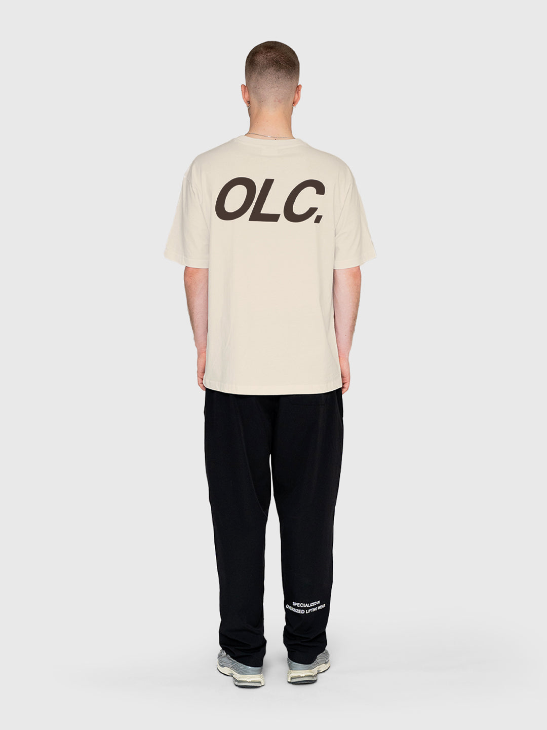 Logo Box Tee 2.0 - Beige/Brown
