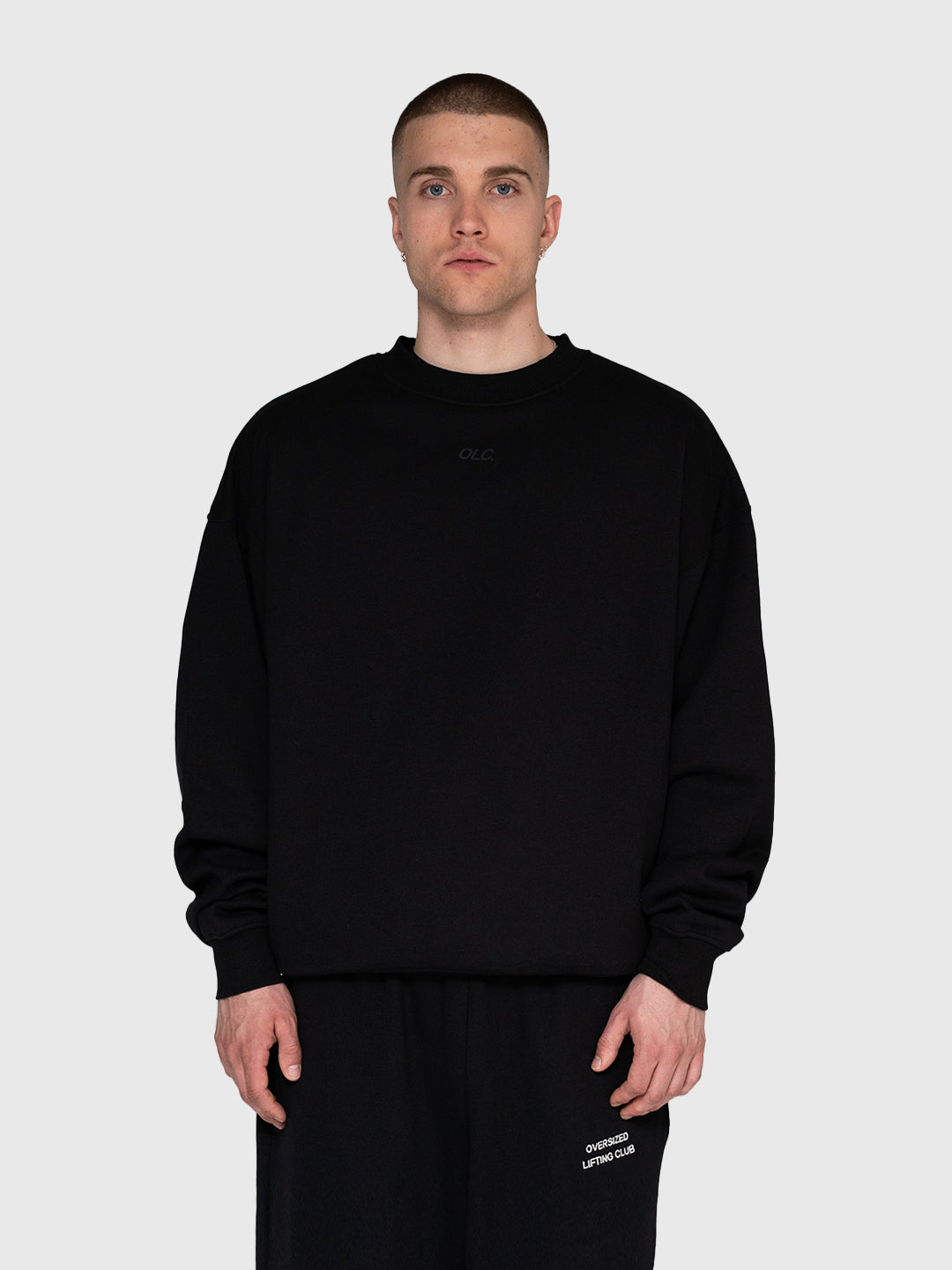 Confidence Sweatshirt 2.0 - Black/White