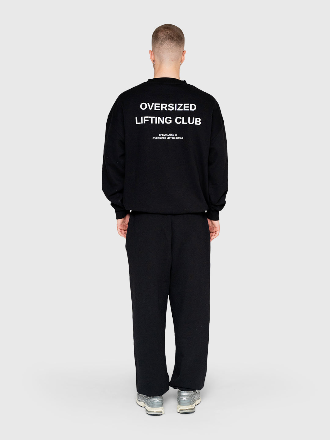 Confidence Sweatshirt 2.0 - Black/White