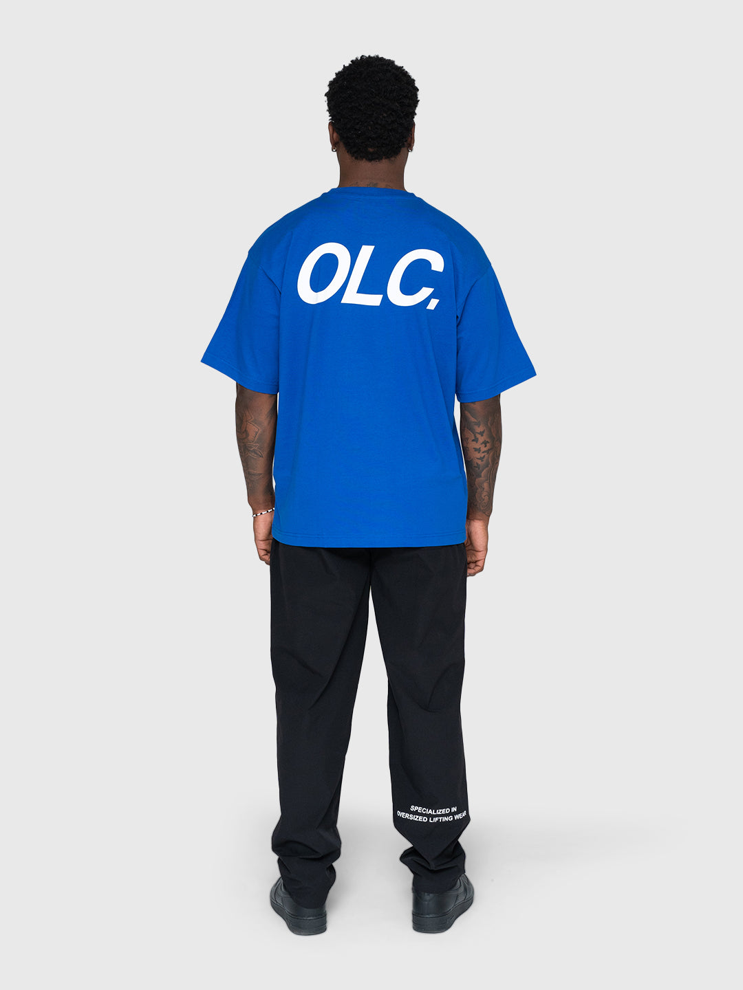 Logo Heavyweight Box Tee 2.0 - King Blue/White