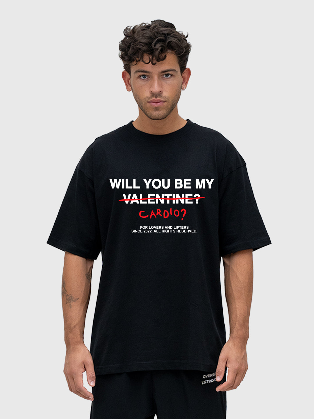 Cardio Box Tee - Black/White