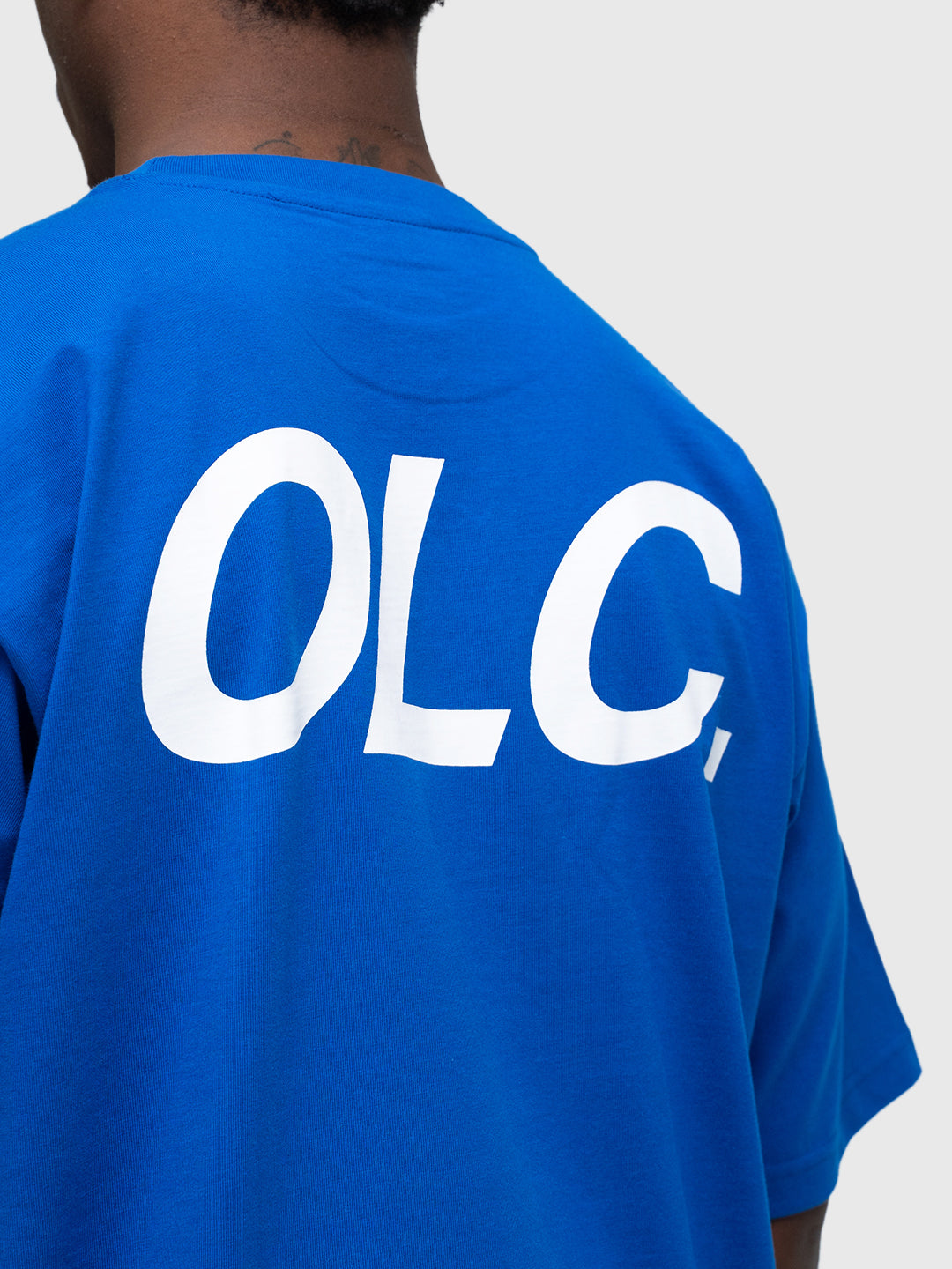 Logo Heavyweight Box Tee 2.0 - King Blue/White