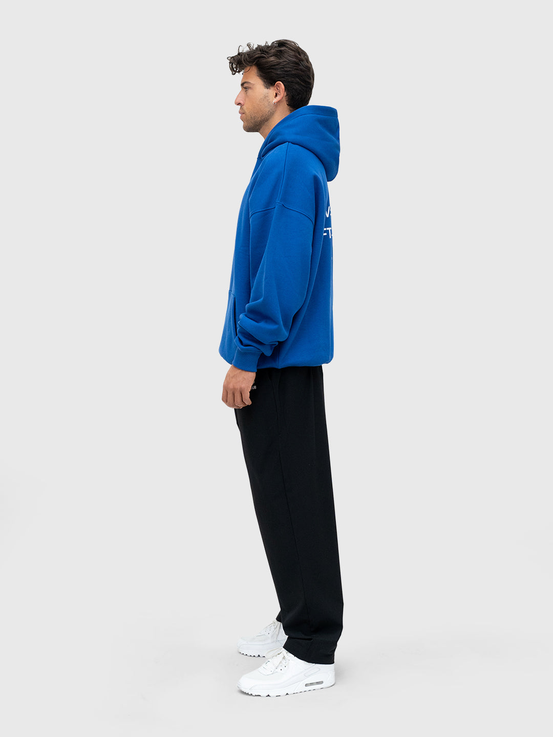 Confidence Hoodie 2.0 - King Blue/White