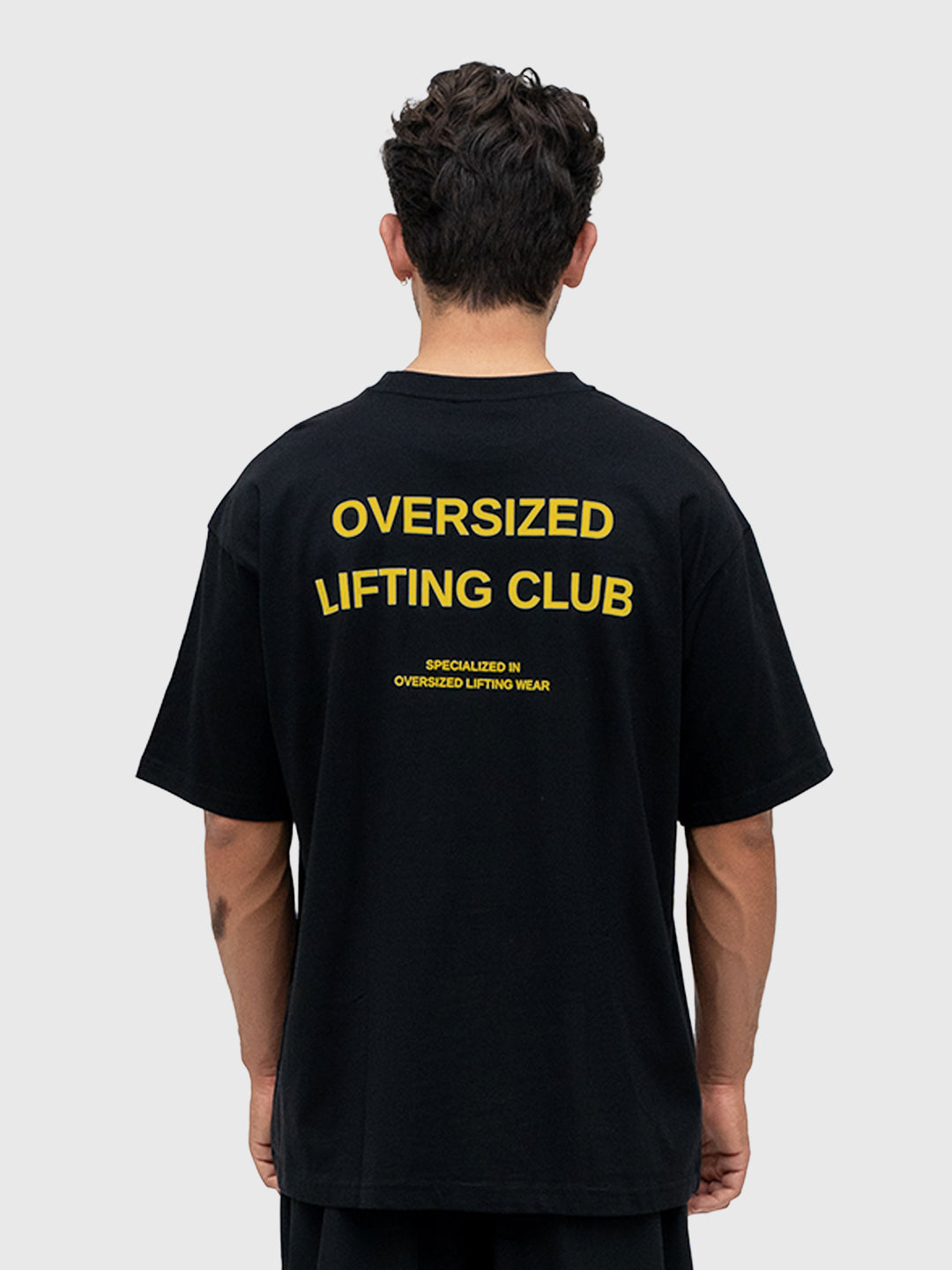 Confidence Heavyweight Box Tee - Black/Saffron