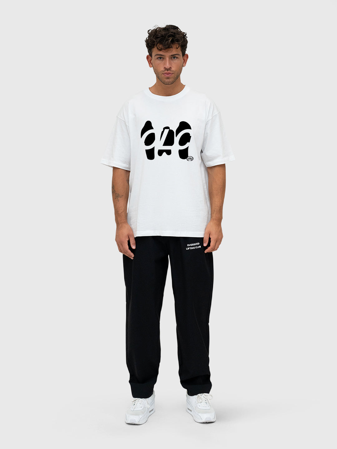 OLC Radiation Box Tee - White/Black
