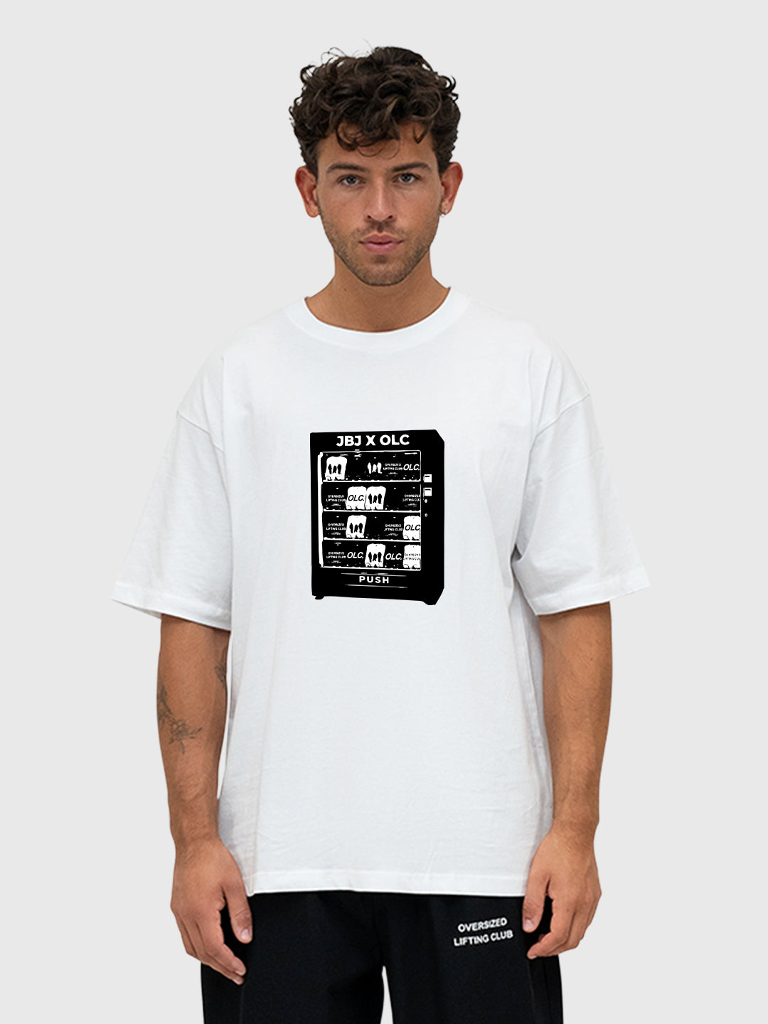 Vending Box Tee - White/Black