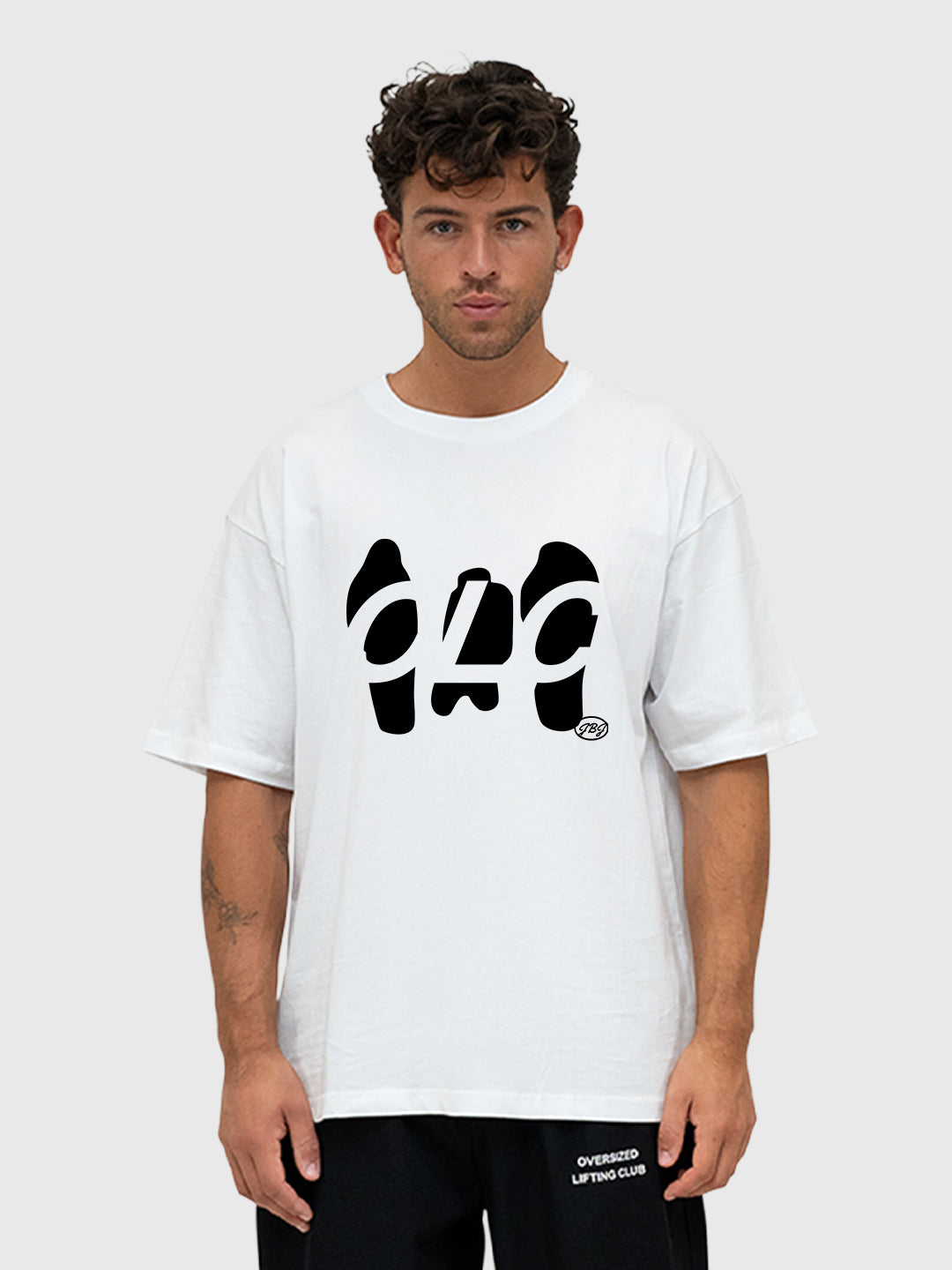 OLC Radiation Box Tee - White/Black