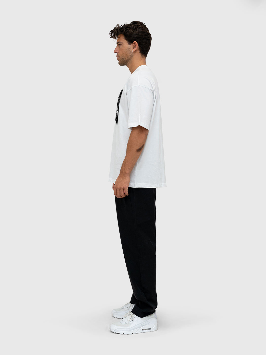 Vending Box Tee - White/Black
