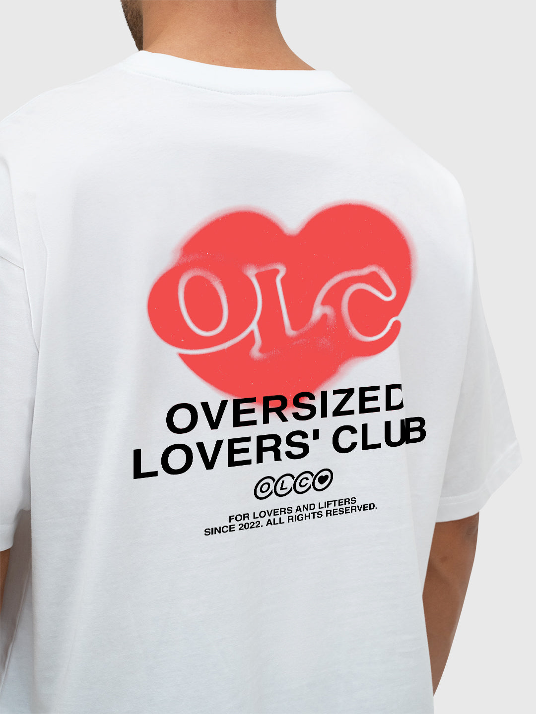 Valentine Graphic Box Tee - White/Black/Red