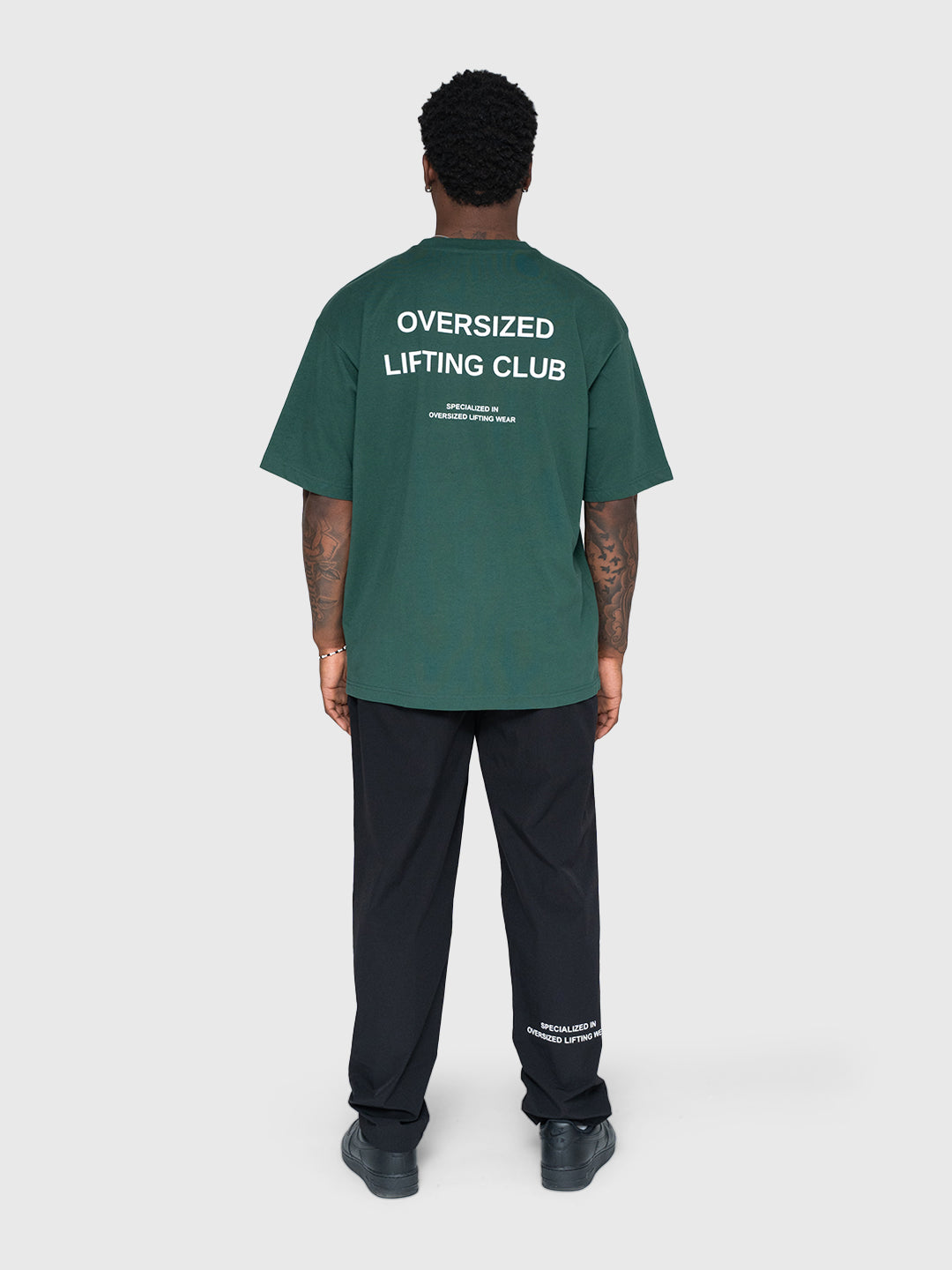 Confidence Heavyweight Box Tee 2.0 - Forest/White